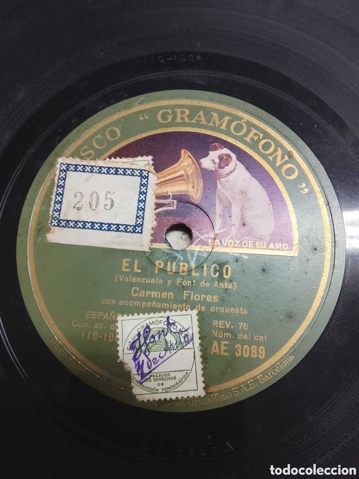 Discos de pizarra: Disco de pizarra Carmen flores - Foto 2