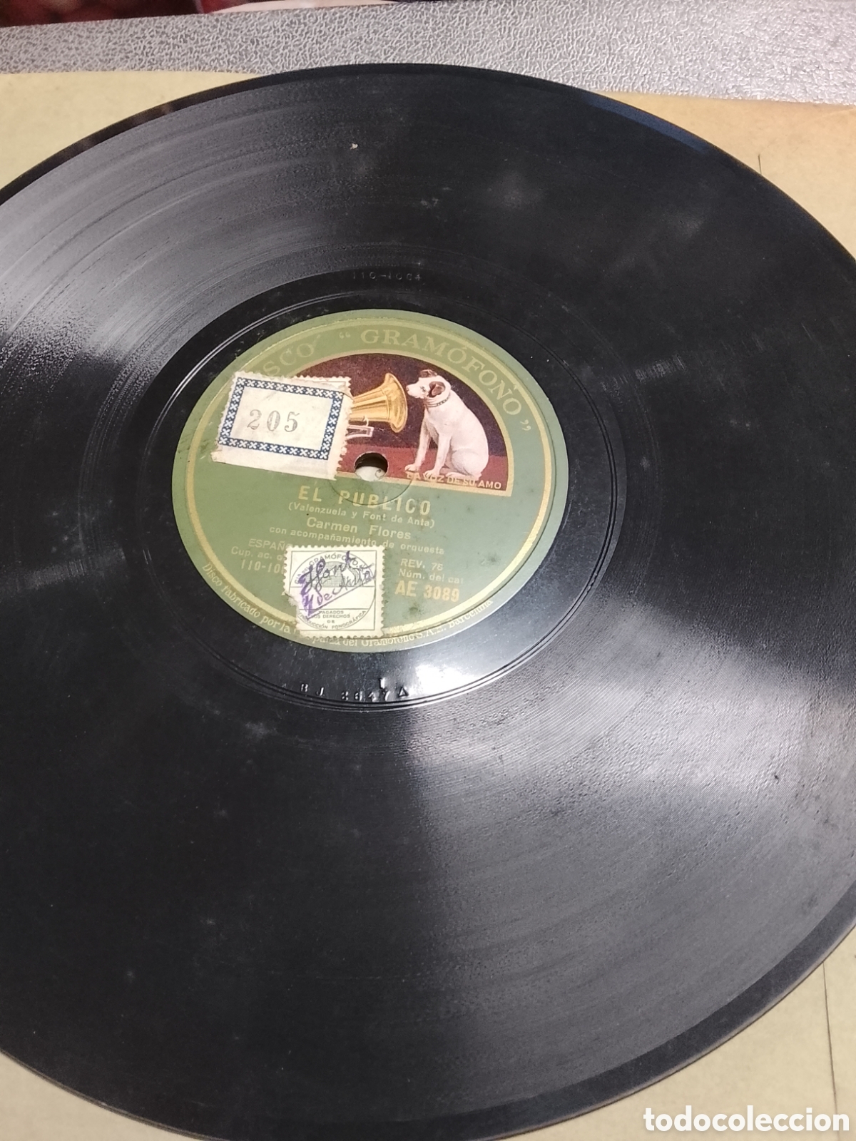 Discos de pizarra: Disco de pizarra Carmen flores - Foto 3