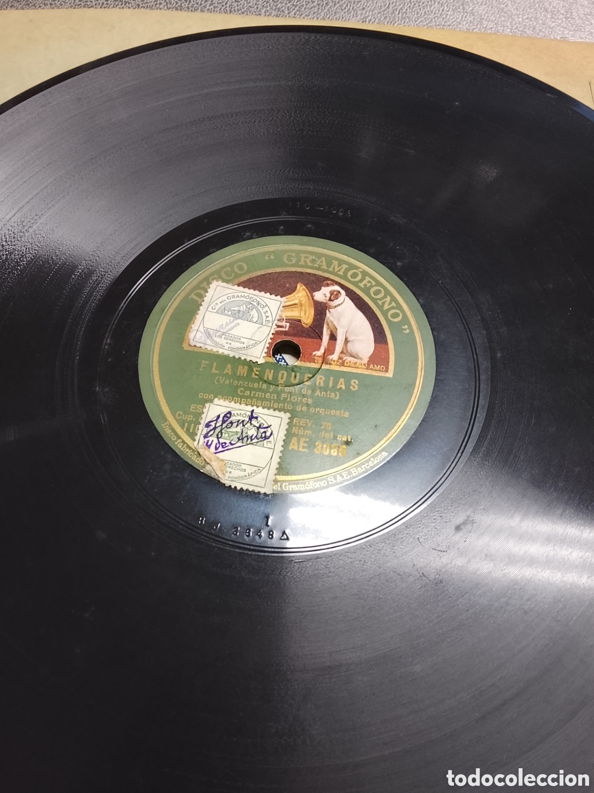 Discos de pizarra: Disco de pizarra Carmen flores - Foto 4