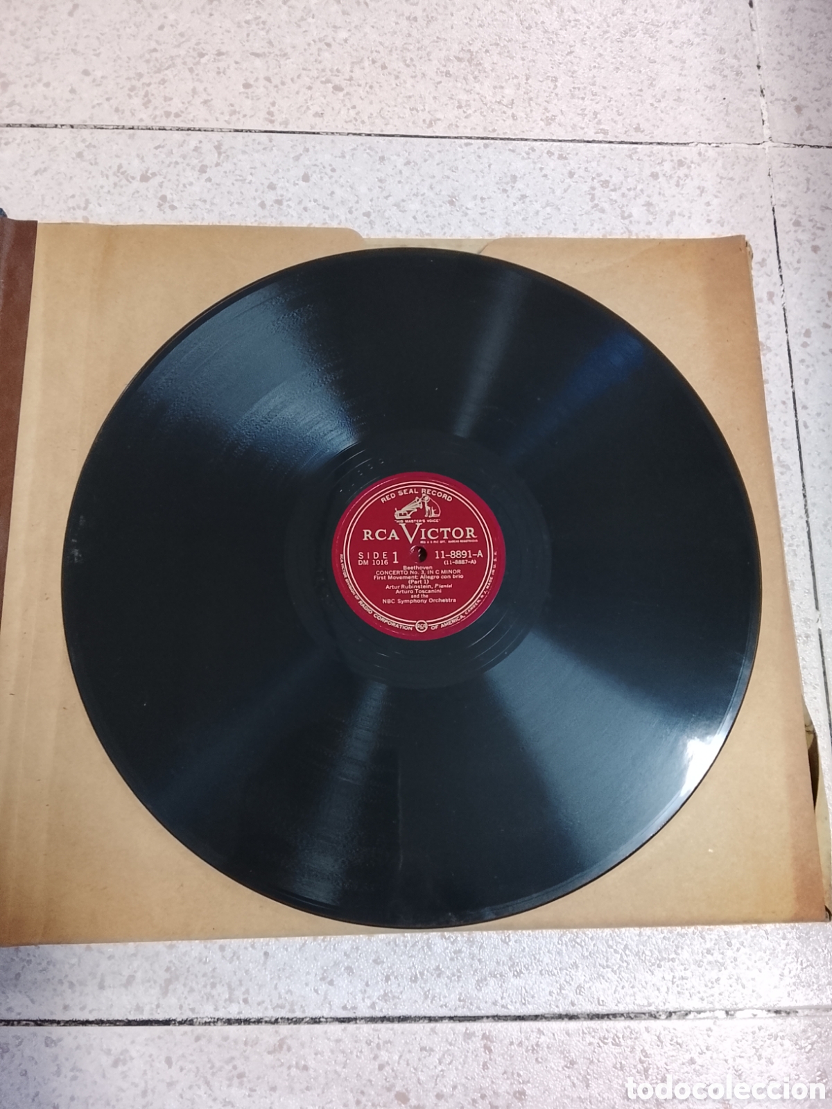 Discos de pizarra: &Aacute;lbum de discos Beethoven concerto No3 - Foto 3
