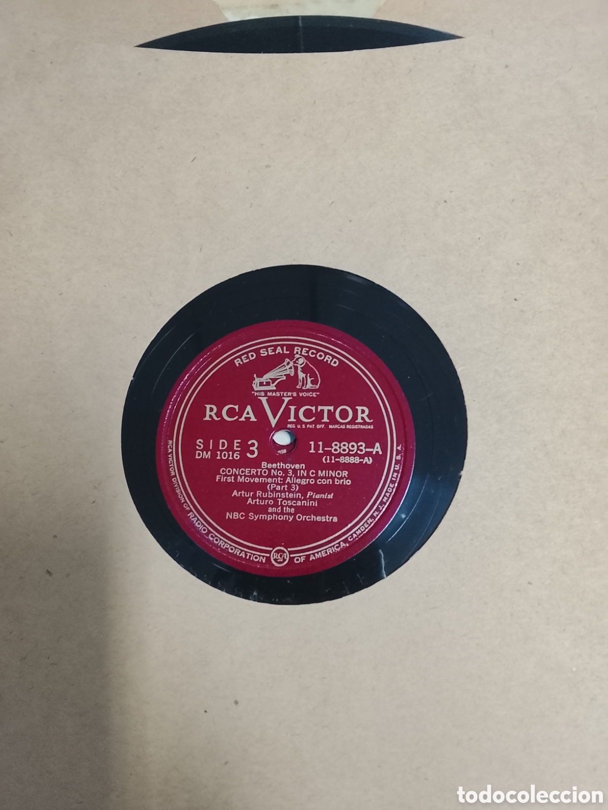 Discos de pizarra: &Aacute;lbum de discos Beethoven concerto No3 - Foto 6