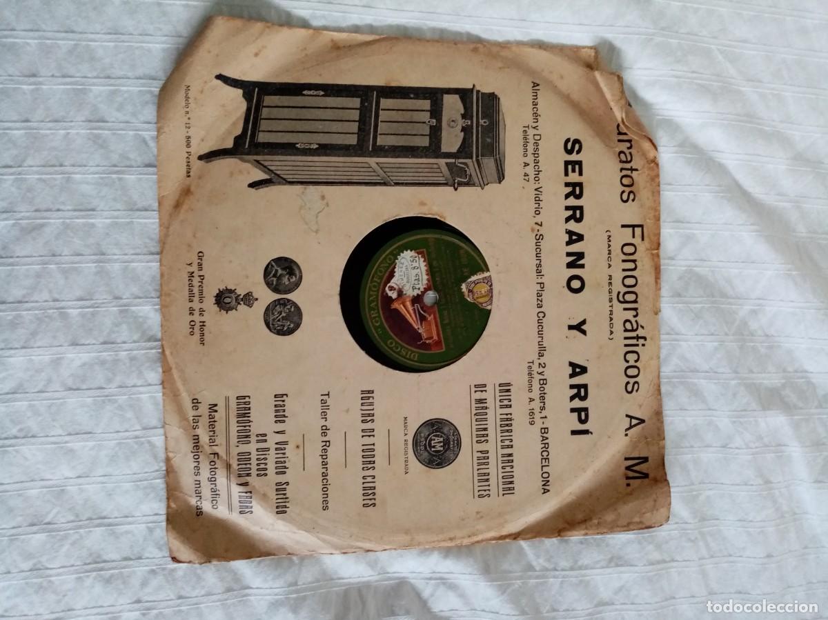 Discos de pizarra: PIZARRA- DISCO GRAMOFONO- ORQUESTA WARLINGS PENNSYLVANIENS - Foto 1