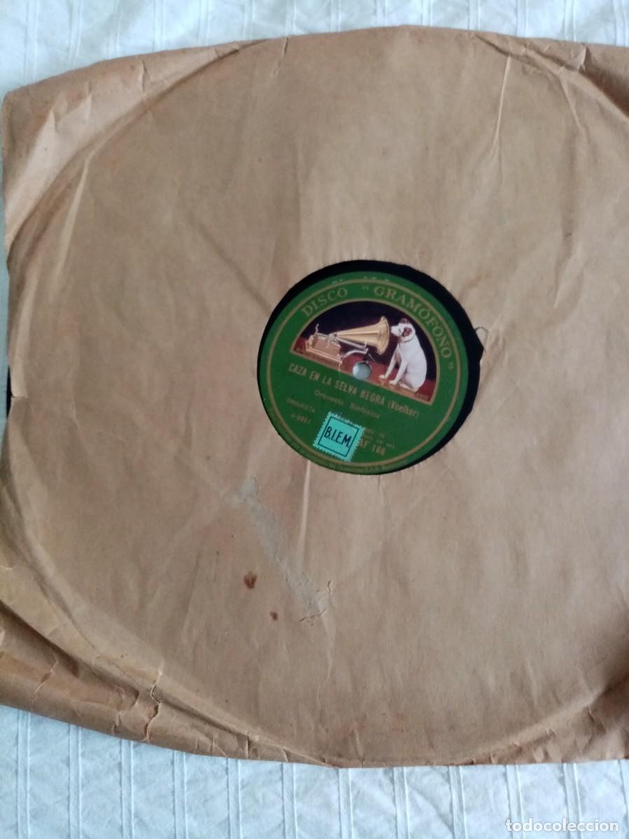 Discos de pizarra: PIZARRA CAZA EN LA SELVA NEGRA (VOELKER) - Foto 1