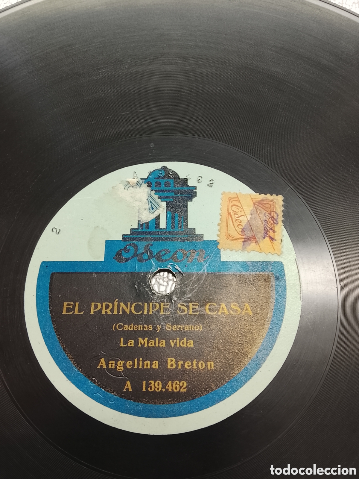 Discos de pizarra: Disco de pizarra Angelina Bret&oacute;n - Foto 2