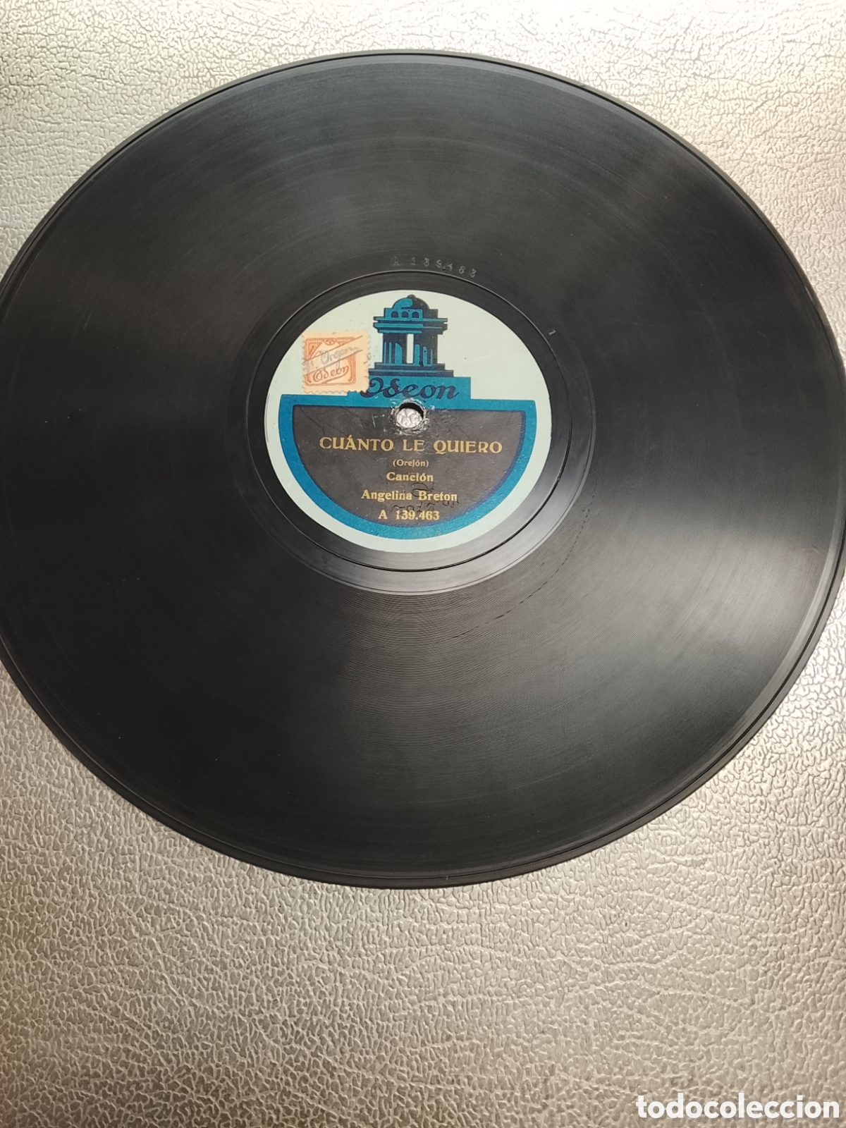 Discos de pizarra: Disco de pizarra Angelina Bret&oacute;n - Foto 4