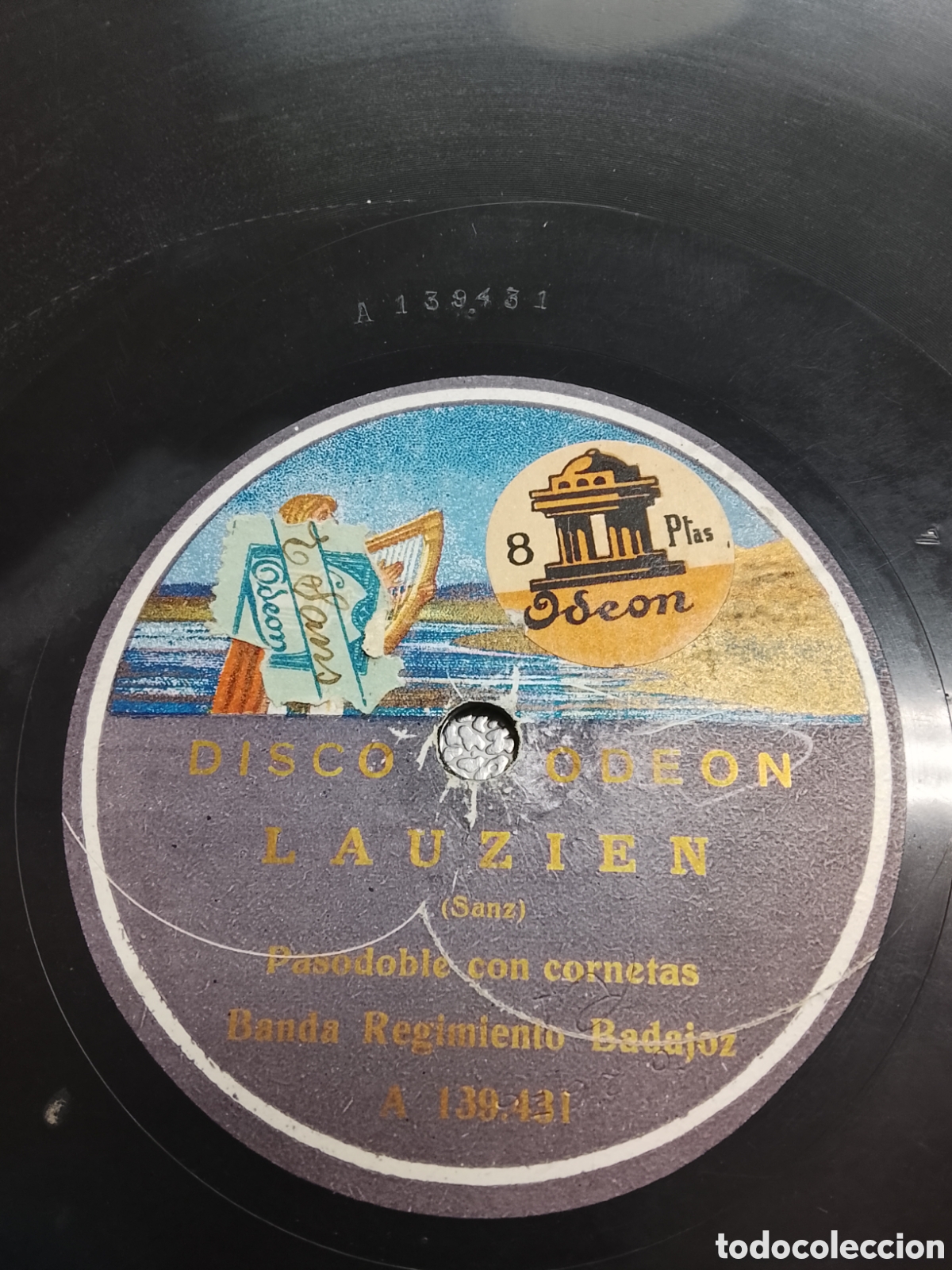 Discos de pizarra: Disco de pizarra el D&iacute;a de la Victoria - Foto 2