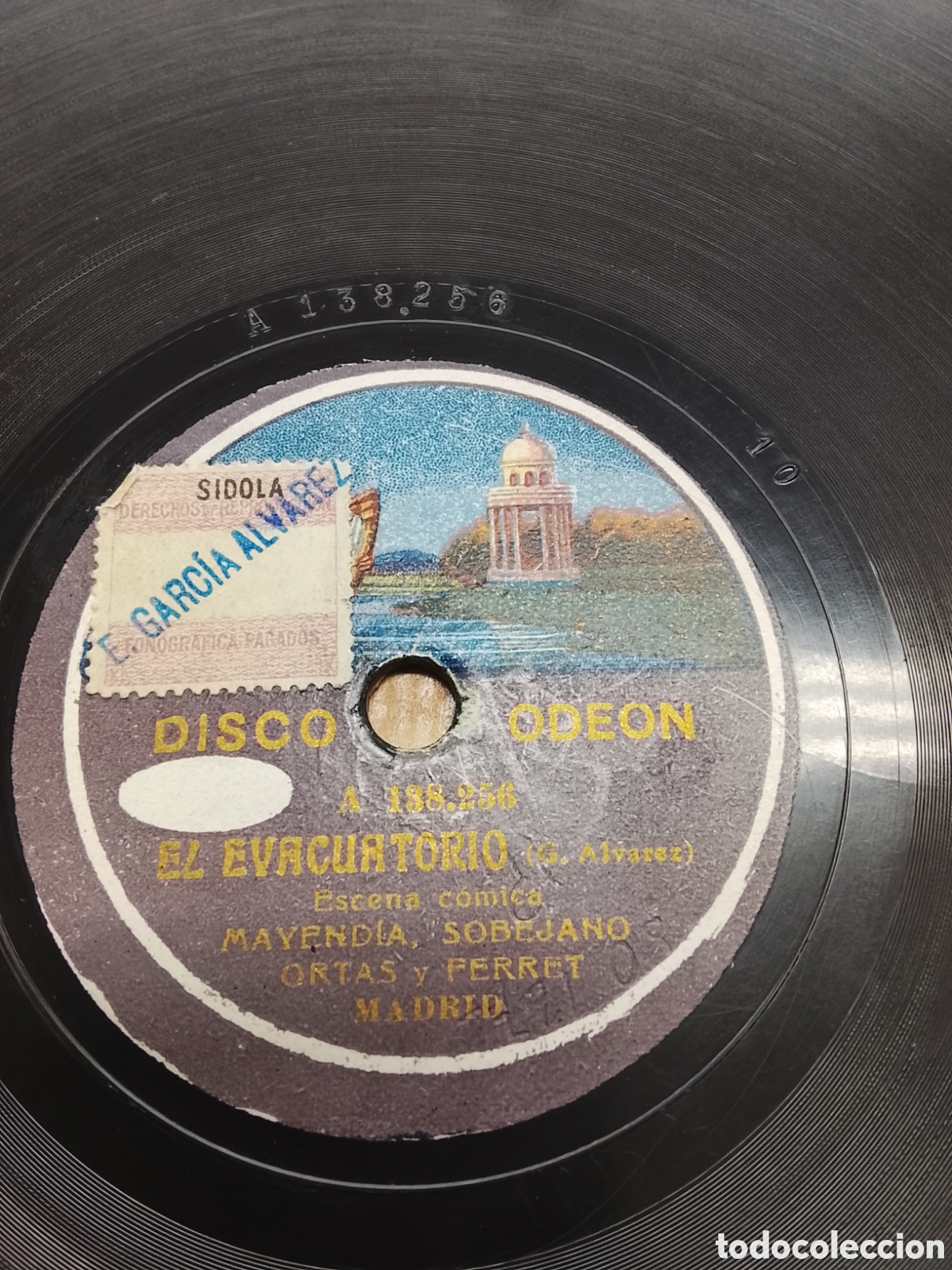 Discos de pizarra: Disco de pizarra Seraf&iacute;n el pinturero - Foto 2