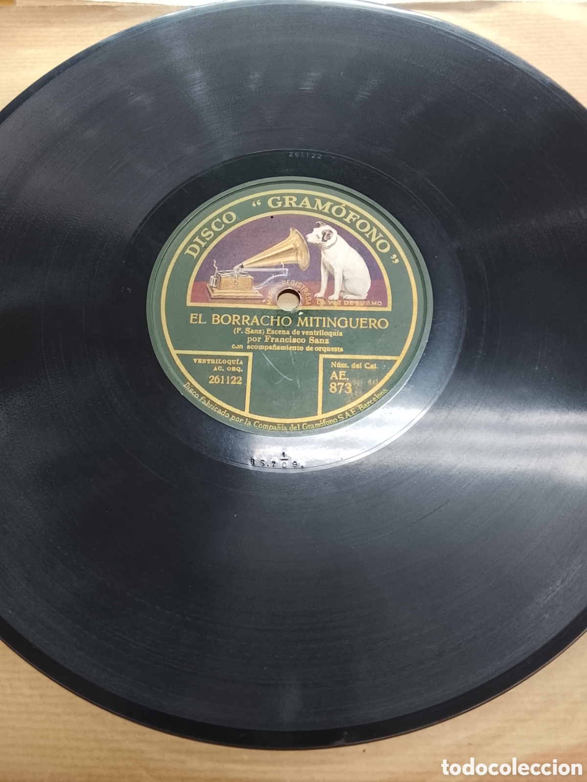 Discos de pizarra: Disco de pizarra entierro de pueblo - Foto 4