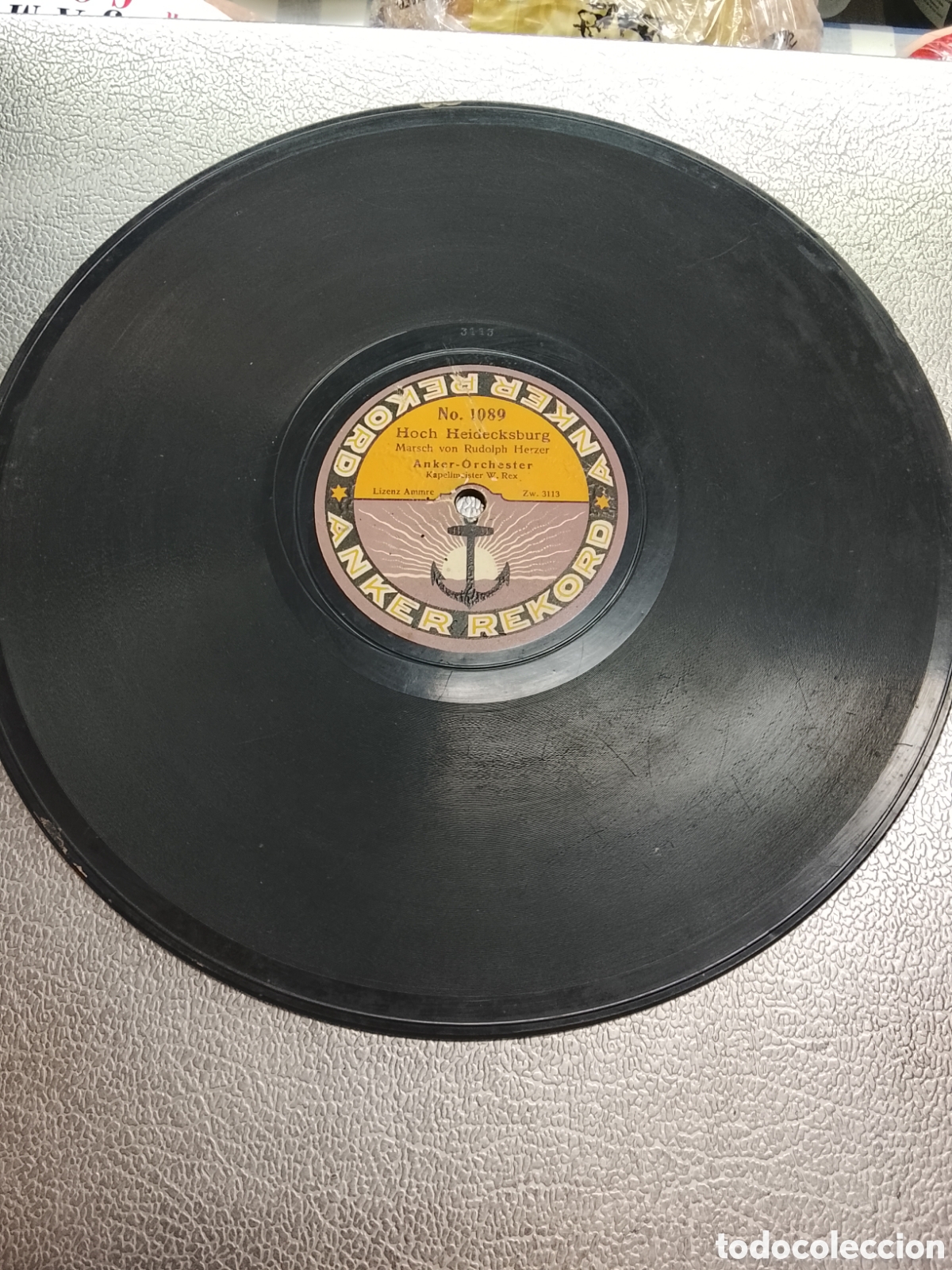Discos de pizarra: Disco de pizarra marcha militar alemana - Foto 3