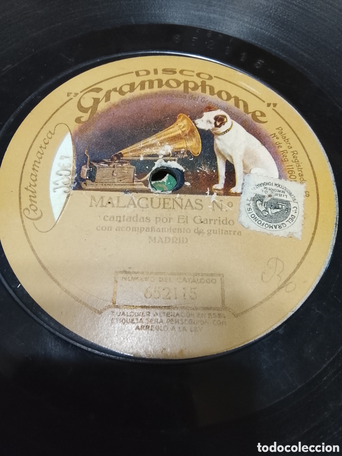 Discos de pizarra: Disco de pizarra malague&ntilde;as No 3 El Garrido - Foto 1