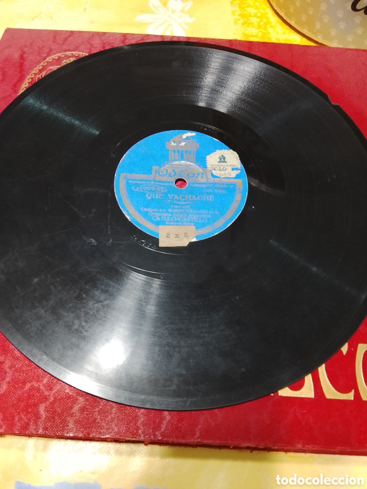 Discos de pizarra: Disco de pizarra tango catulo castillo - Foto 3