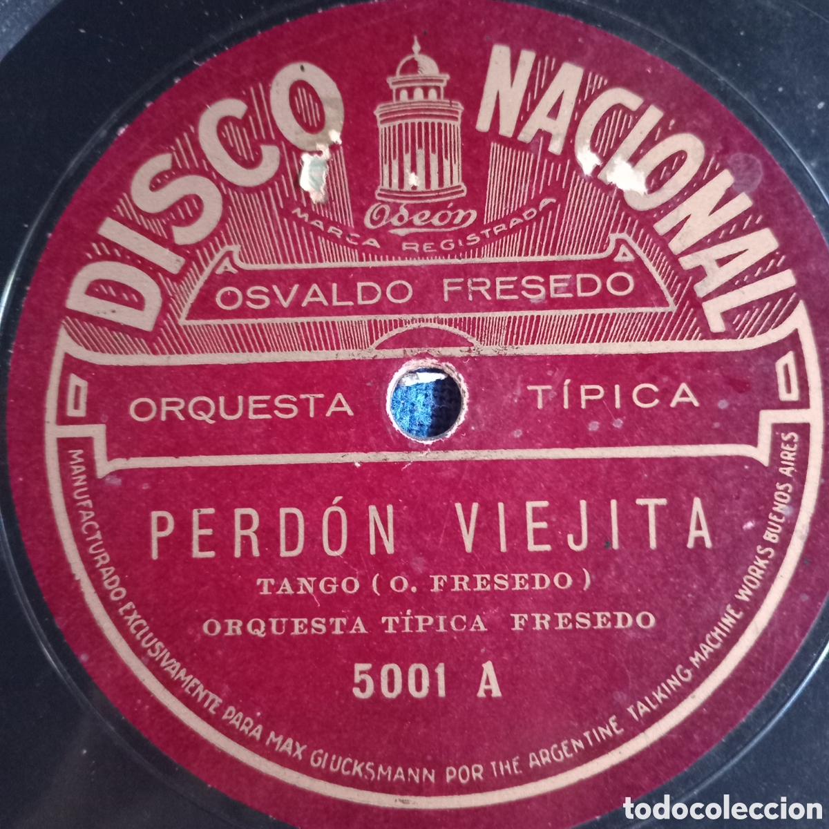 Discos de pizarra: ORQUESTA TIPICA FRESERO - Foto 1