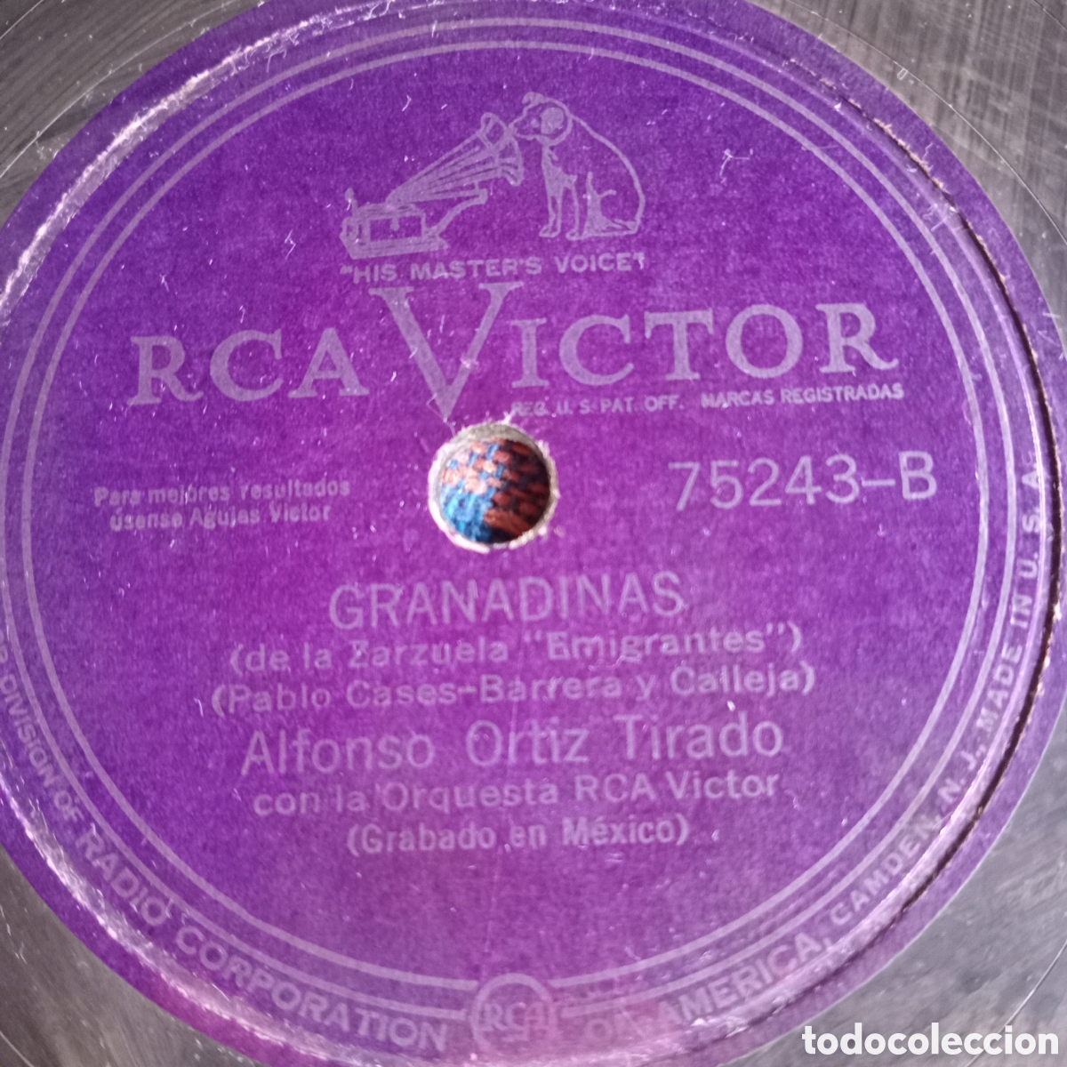 Discos de pizarra: ALFONSO O. TIRADO &rdquo; MURCIA&rdquo; CANARIAS&rdquo; - Foto 2