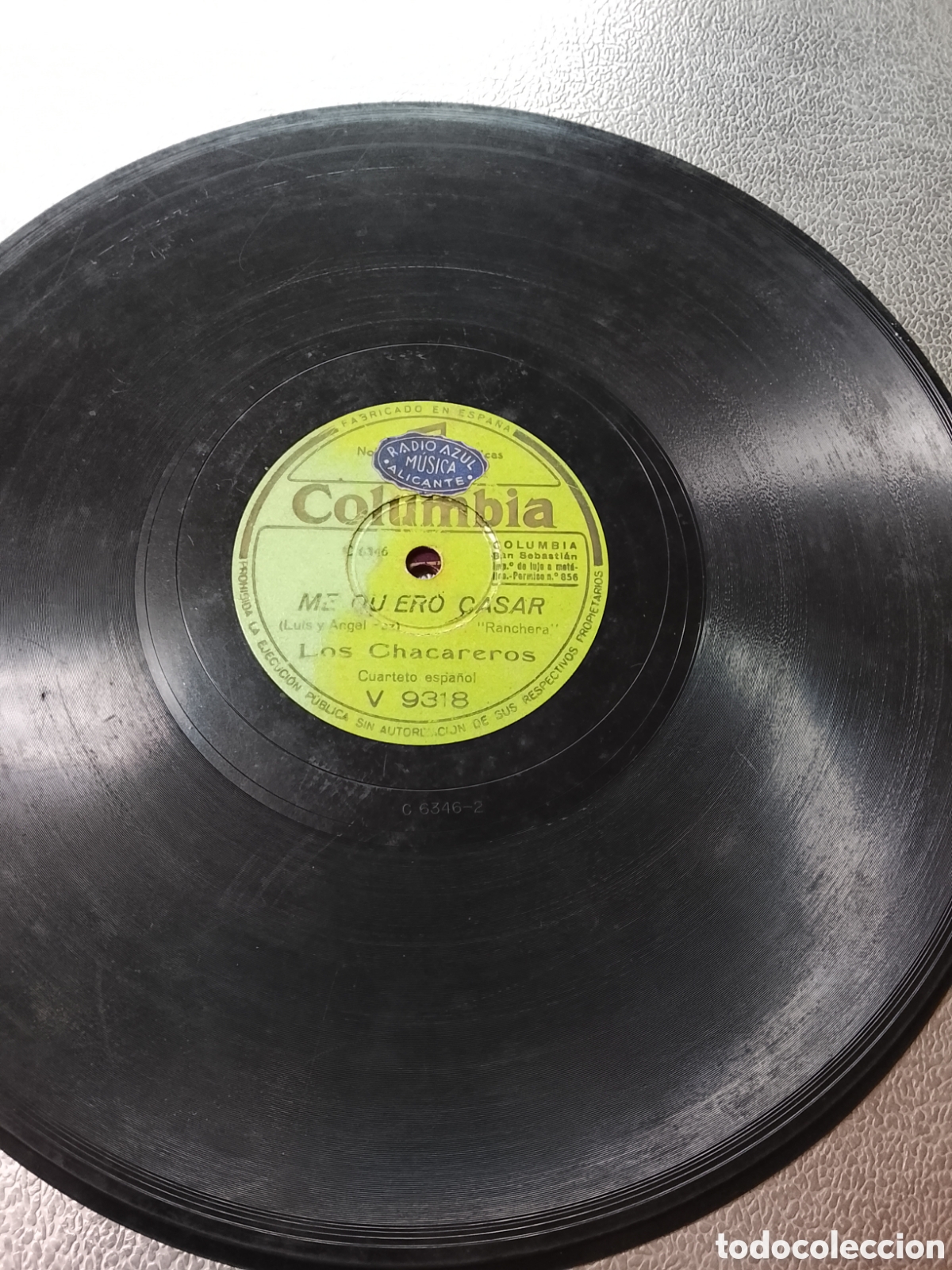 Discos de pizarra: Disco de pizarra los chacareros - Foto 2