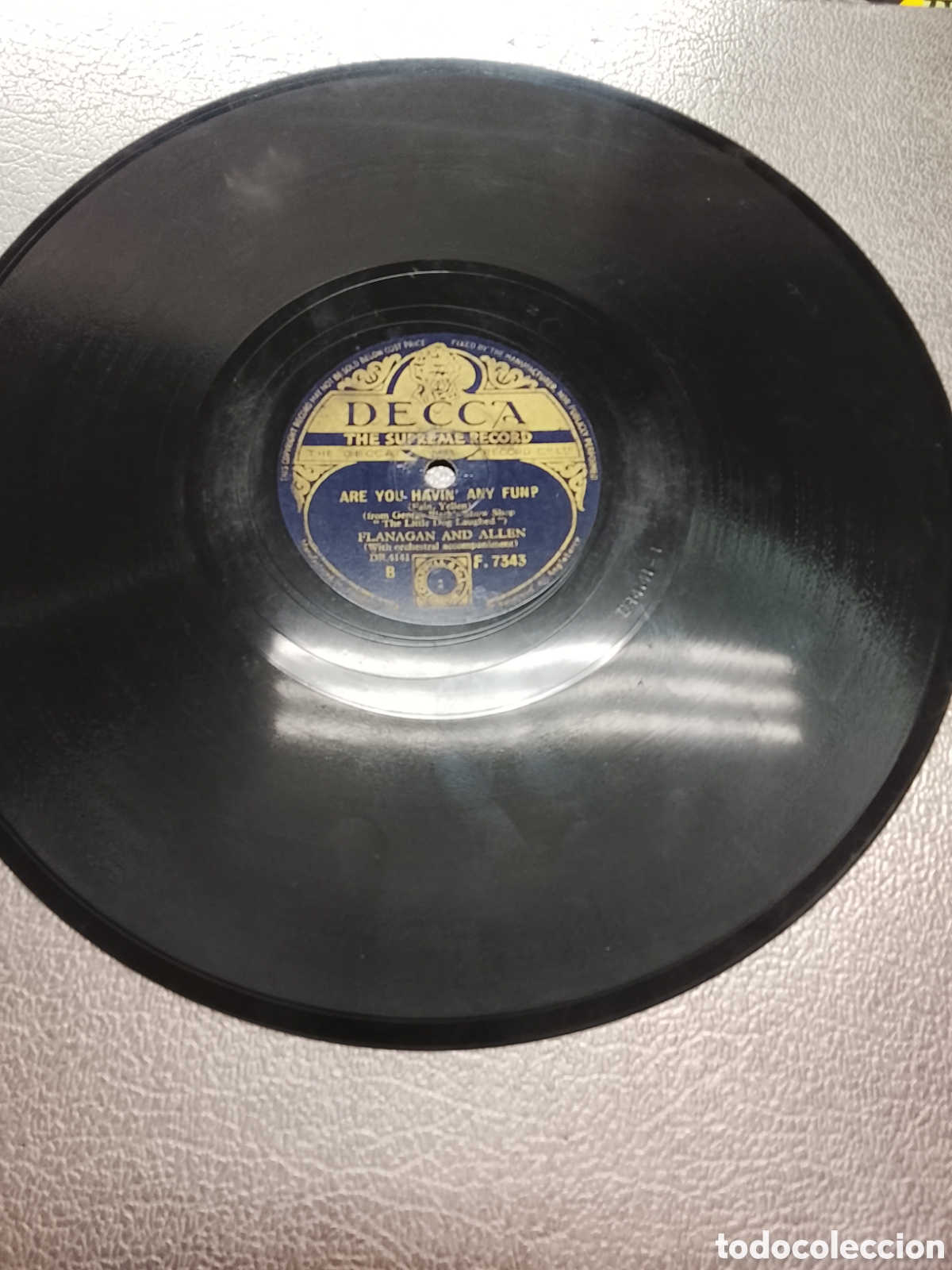 Discos de pizarra: Disco de pizarra flanagan and Allen - Foto 3