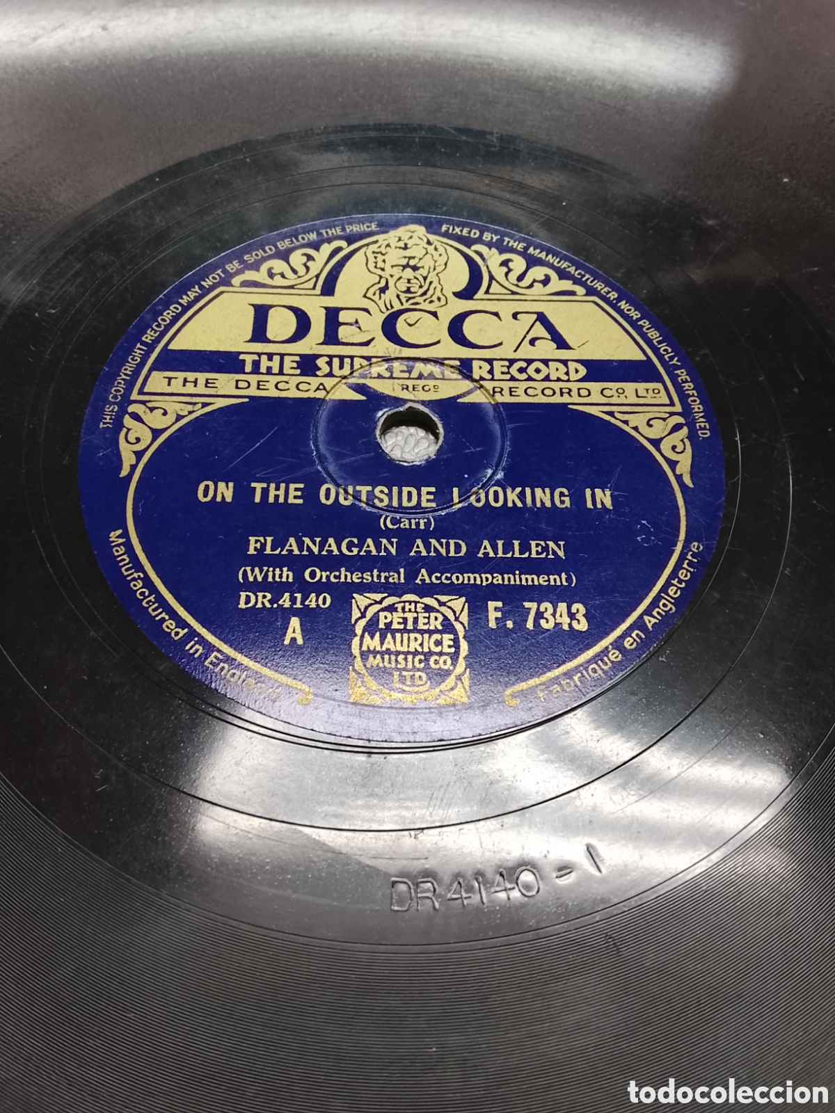 Discos de pizarra: Disco de pizarra flanagan and Allen - Foto 1