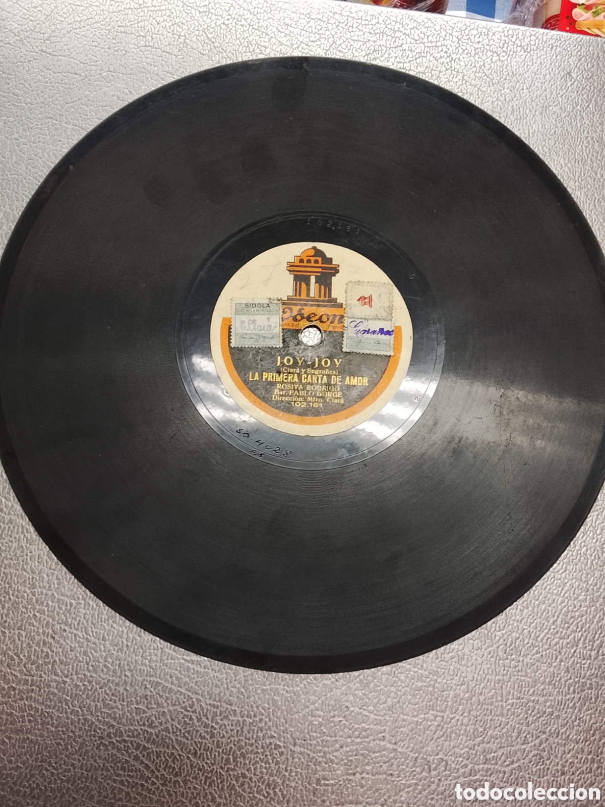 Discos de pizarra: Disco de pizarra Rosita Rodrigo - Foto 3