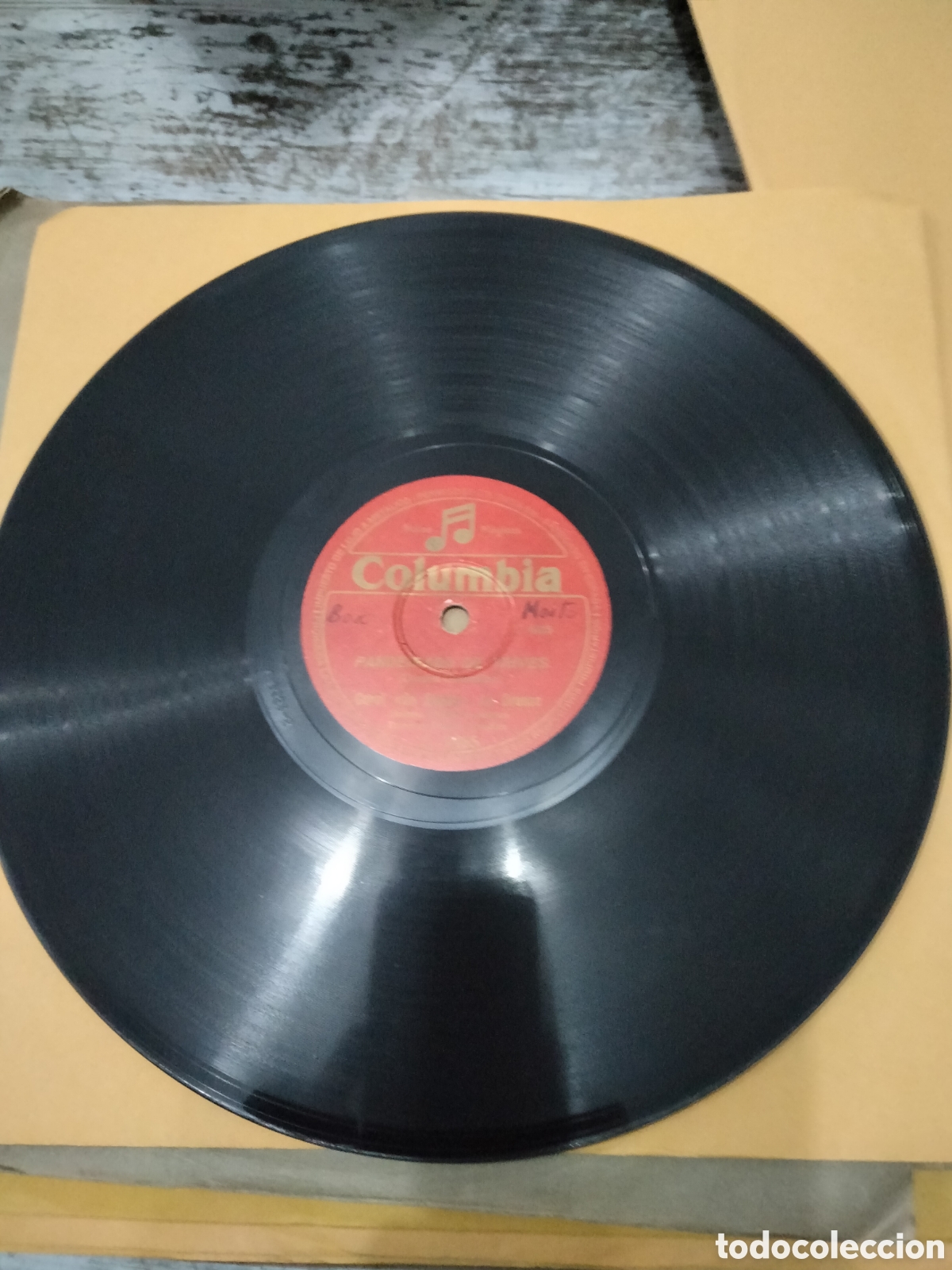 Discos de pizarra: 4 Discos Gallegos Cantigas da terra. - Foto 16