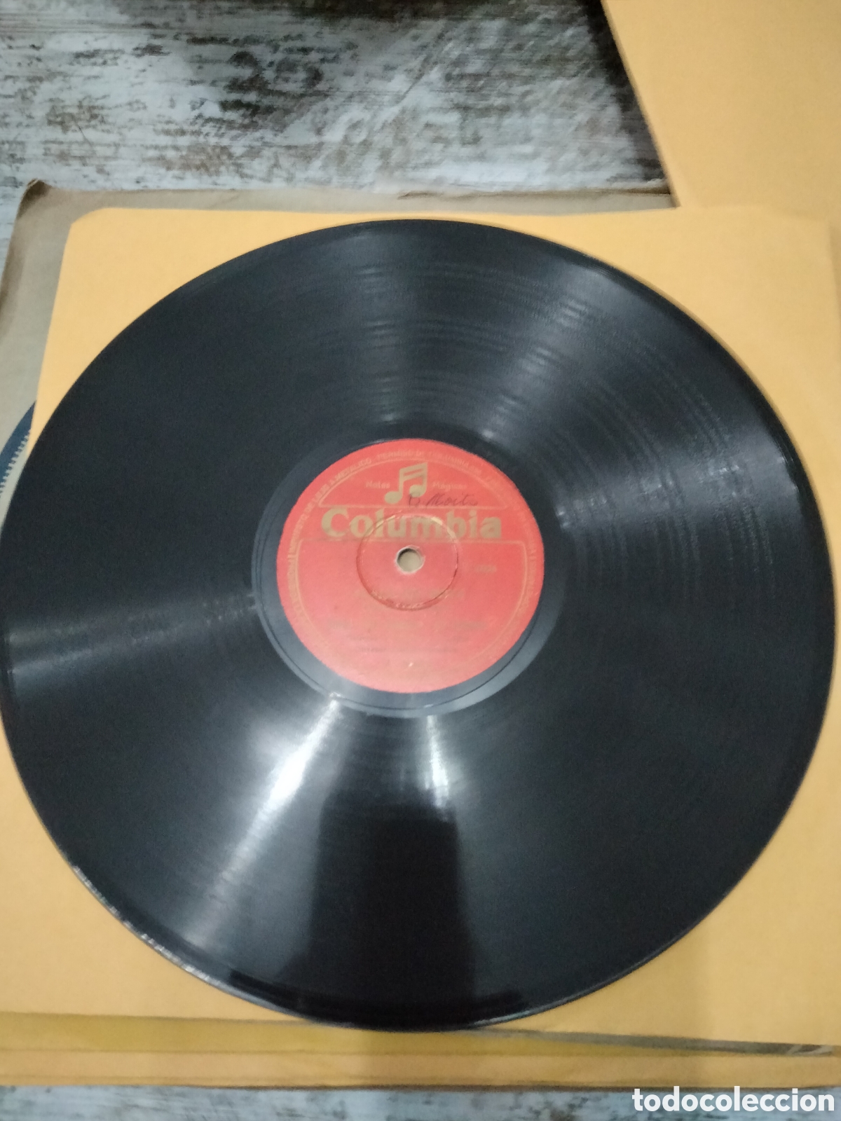 Discos de pizarra: 4 Discos Gallegos Cantigas da terra. - Foto 17