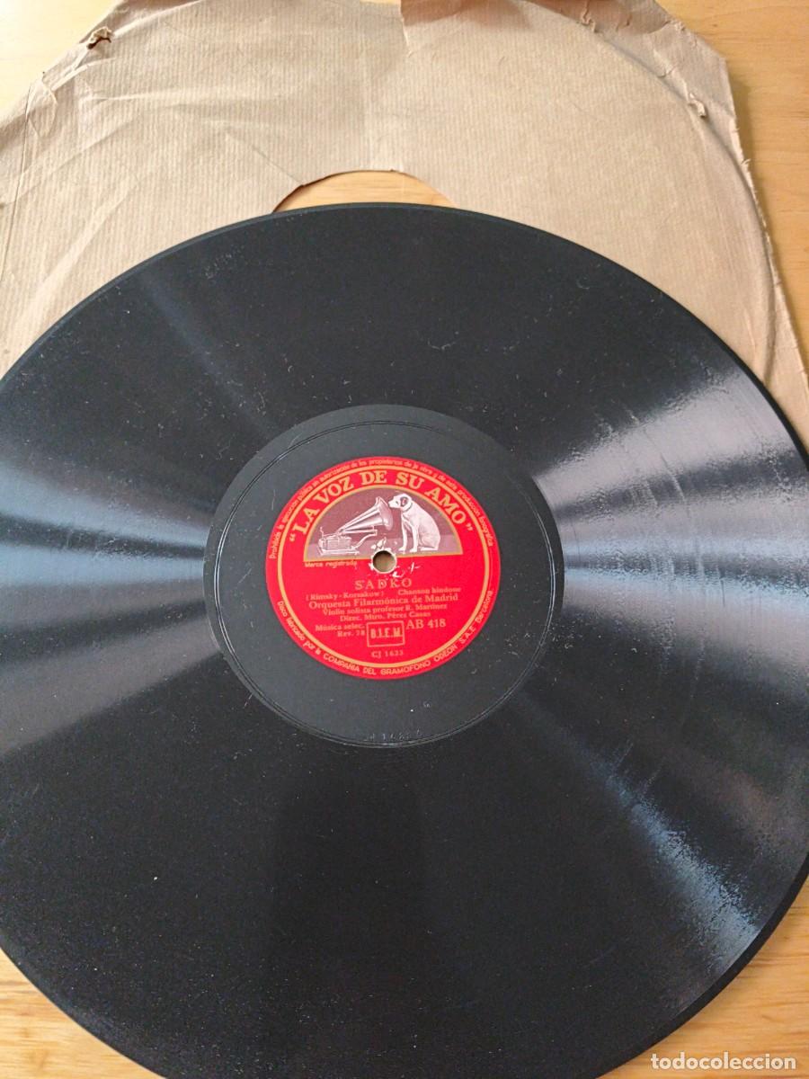 Discos de pizarra: Disco SADRO y ANDANTE DE LA CASSATION - Foto 3