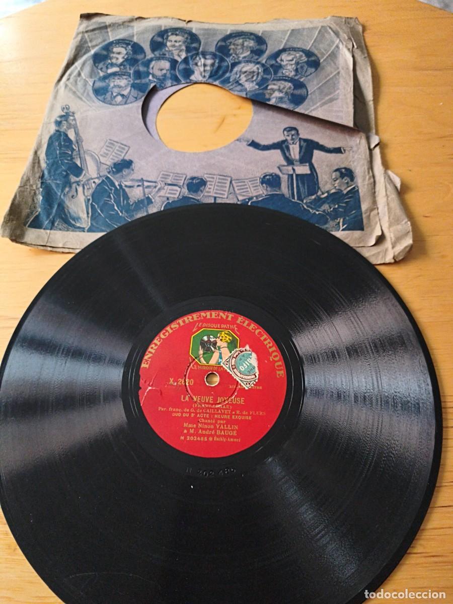 Discos de pizarra: Disco Le comte de Luxemburg - Foto 3
