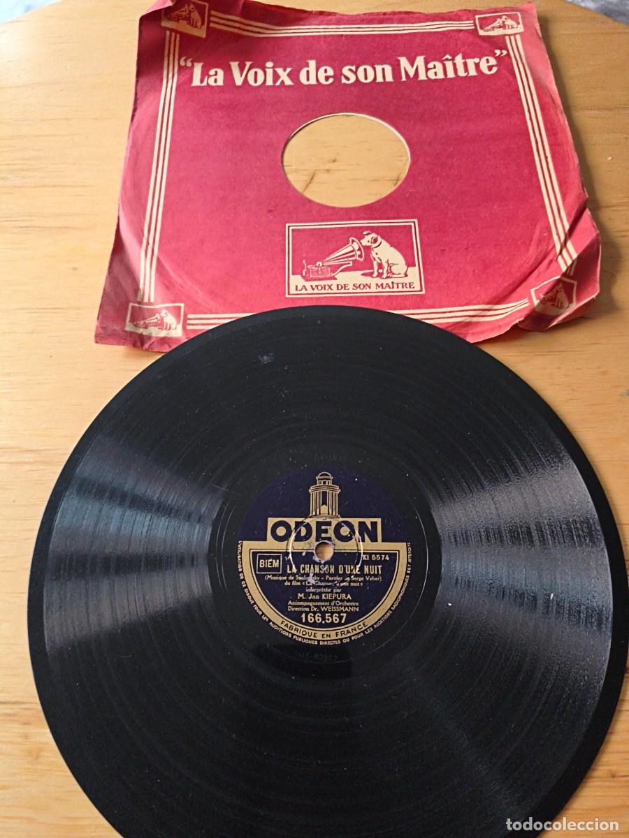 Discos de pizarra: Disco La chanson dune nuit - Foto 1