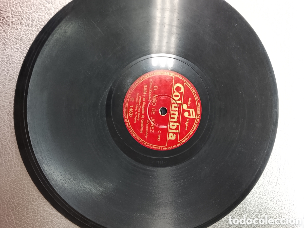 Discos de pizarra: 2 discos de pizarra Espa&ntilde;a ca&ntilde;&iacute; - Foto 4