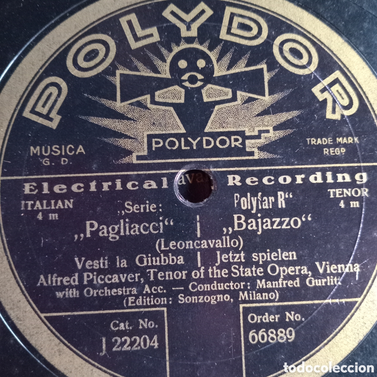 Discos de pizarra: LA BOHEME - PAGLIACCI - BAJAZZOb - Foto 2