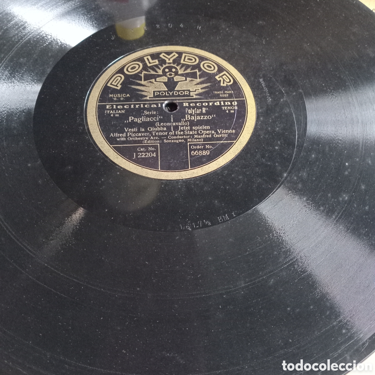 Discos de pizarra: LA BOHEME - PAGLIACCI - BAJAZZOb - Foto 3