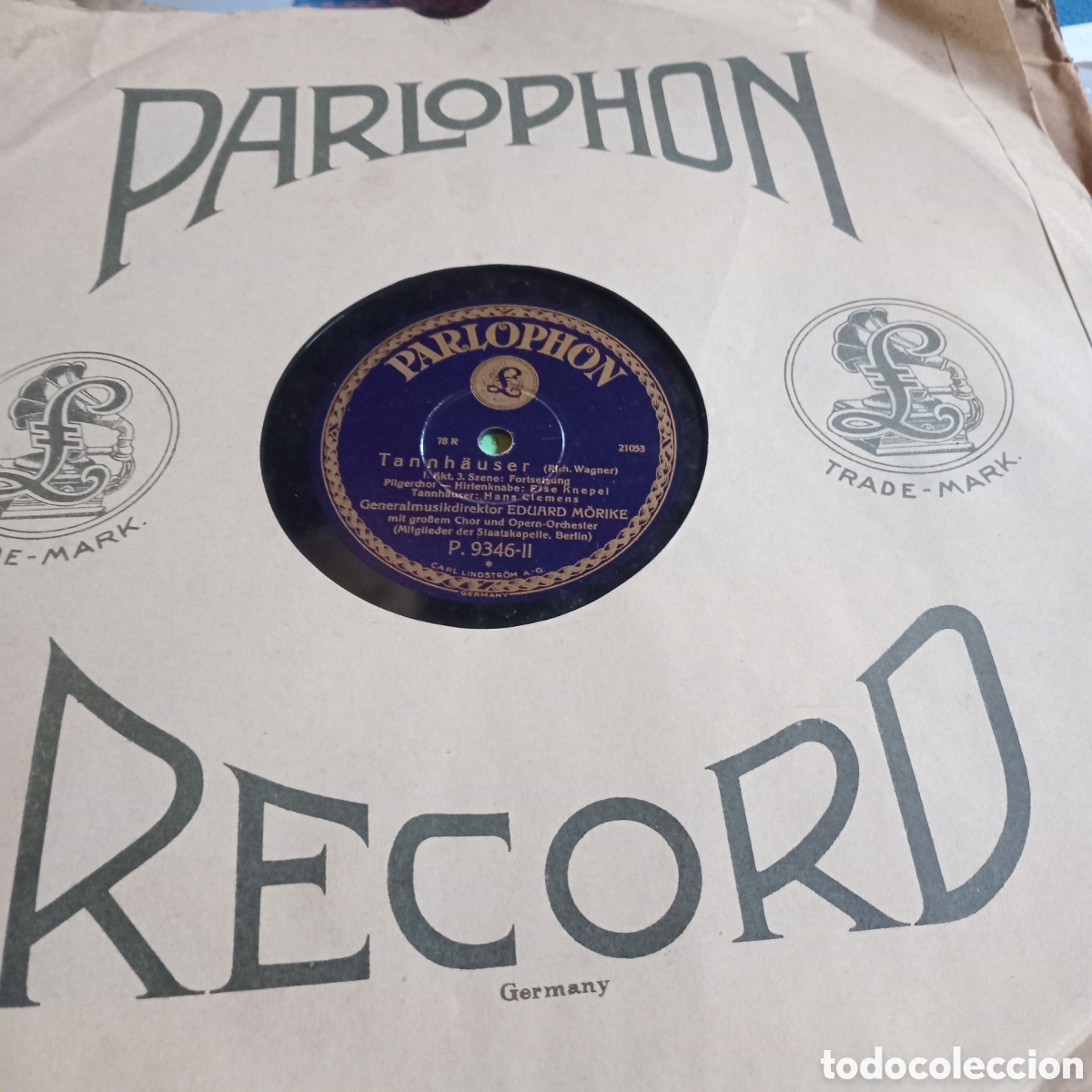 Discos de pizarra: DIRIGE EDUARD MOTIKE GRABAFO EN ALEMANIA - Foto 3