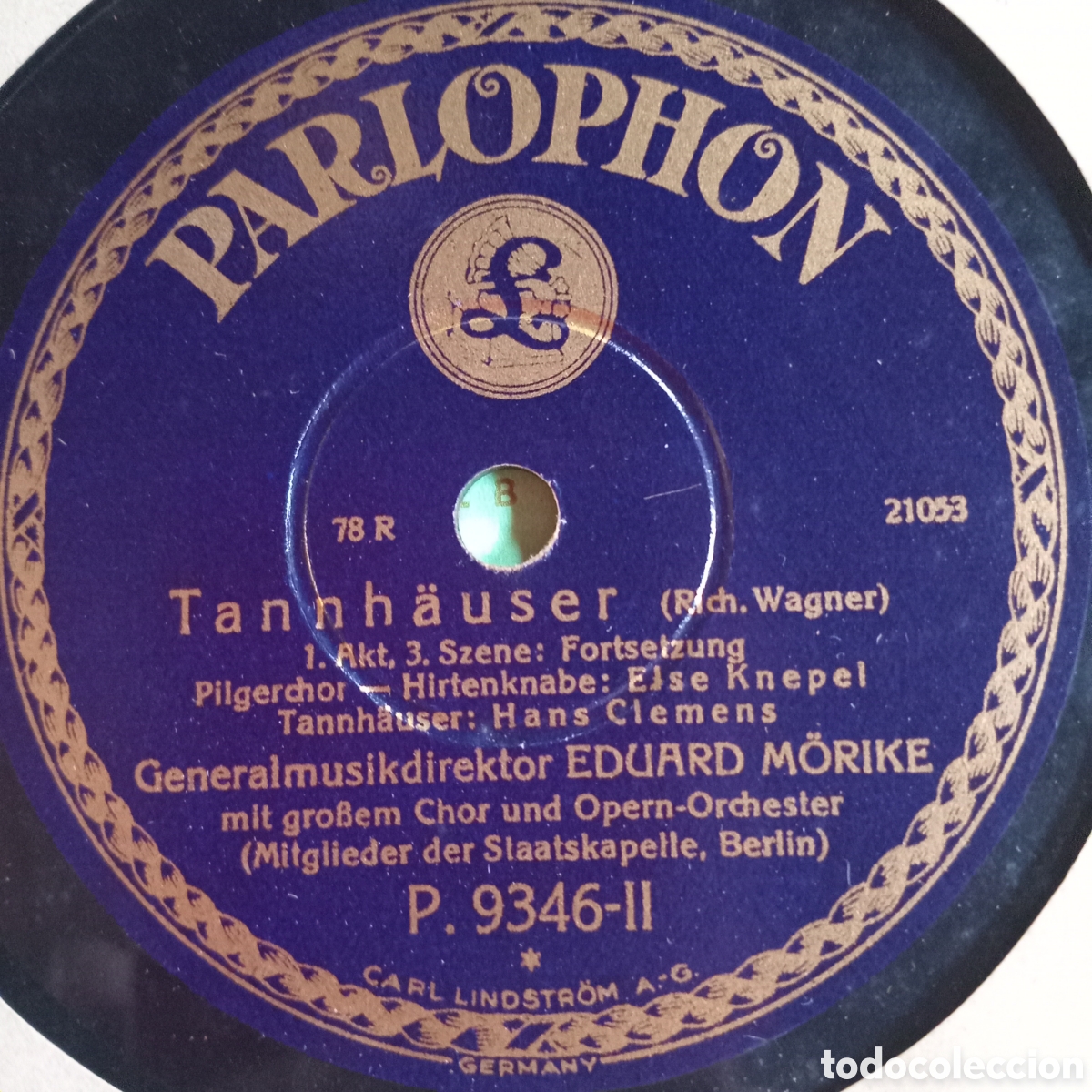 Discos de pizarra: DIRIGE EDUARD MOTIKE GRABAFO EN ALEMANIA - Foto 1
