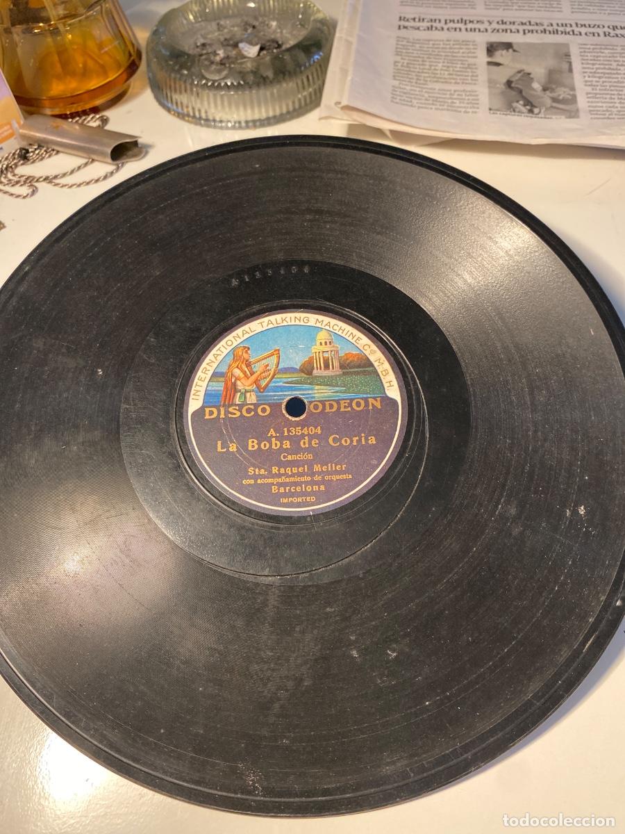 Discos de pizarra: Raquel Meller. La segadora. La boba de Coria. - Foto 4