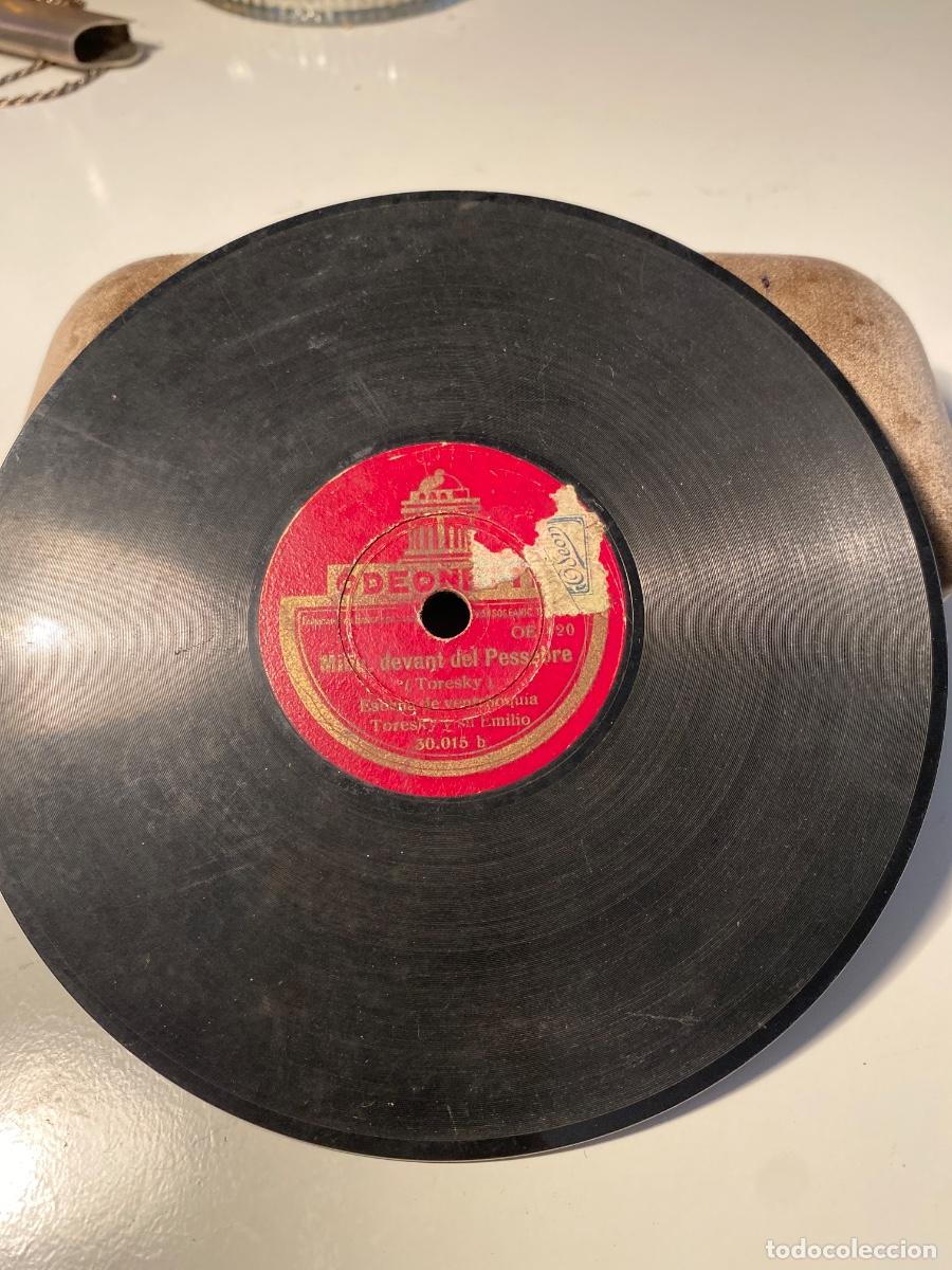 Discos de pizarra: Mini disco. Toresky y su Emilio. Miliu &hellip;..Odeon - Foto 2