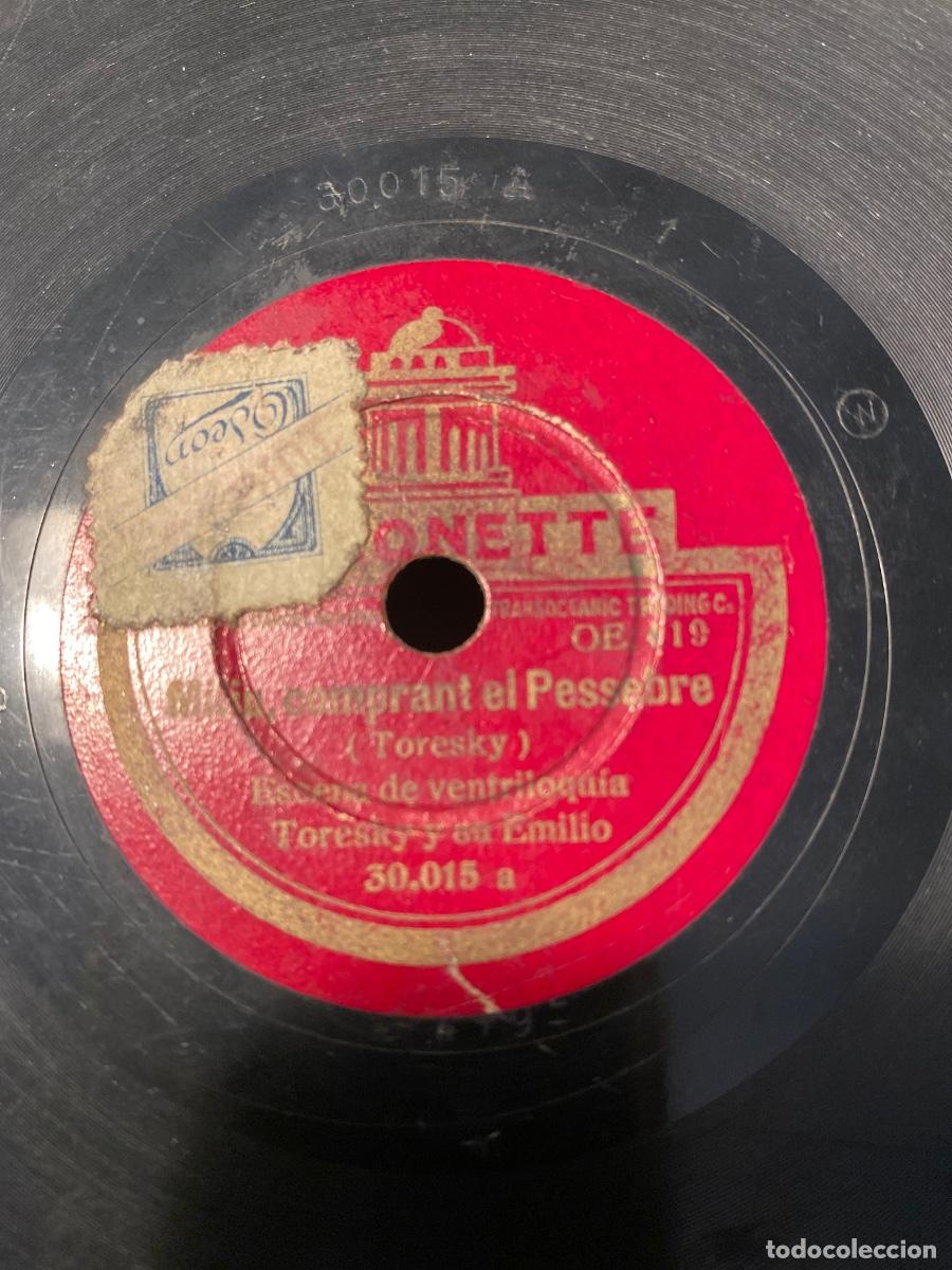 Discos de pizarra: Mini disco. Toresky y su Emilio. Miliu &hellip;..Odeon - Foto 3