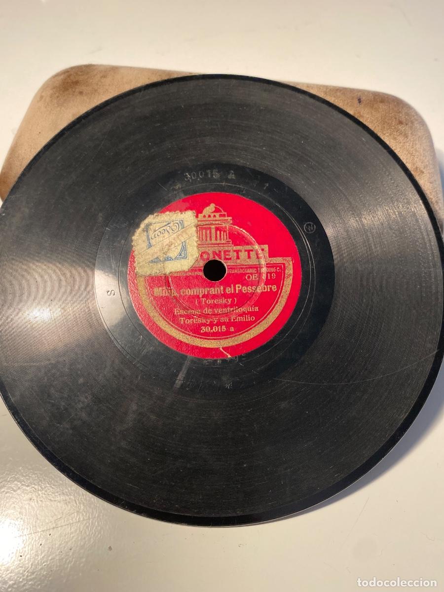 Discos de pizarra: Mini disco. Toresky y su Emilio. Miliu &hellip;..Odeon - Foto 4