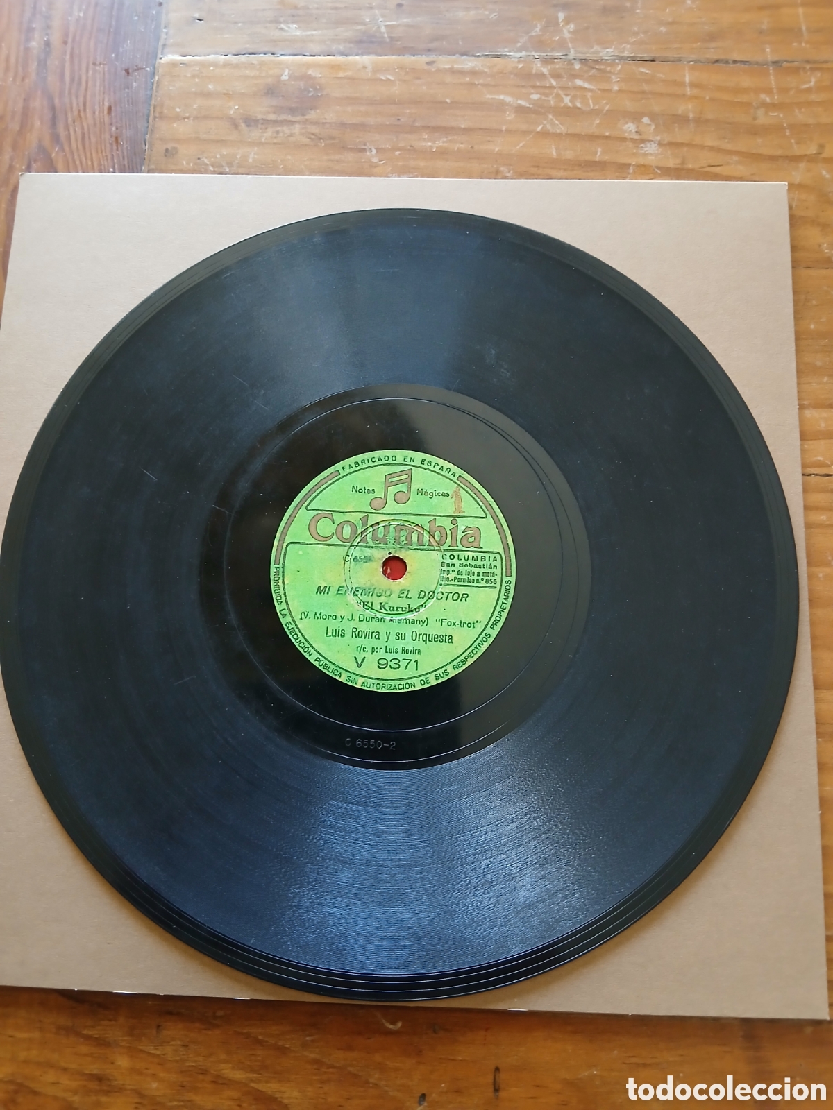 Discos de pizarra: Luis Rovira y su orquesta - Foto 2