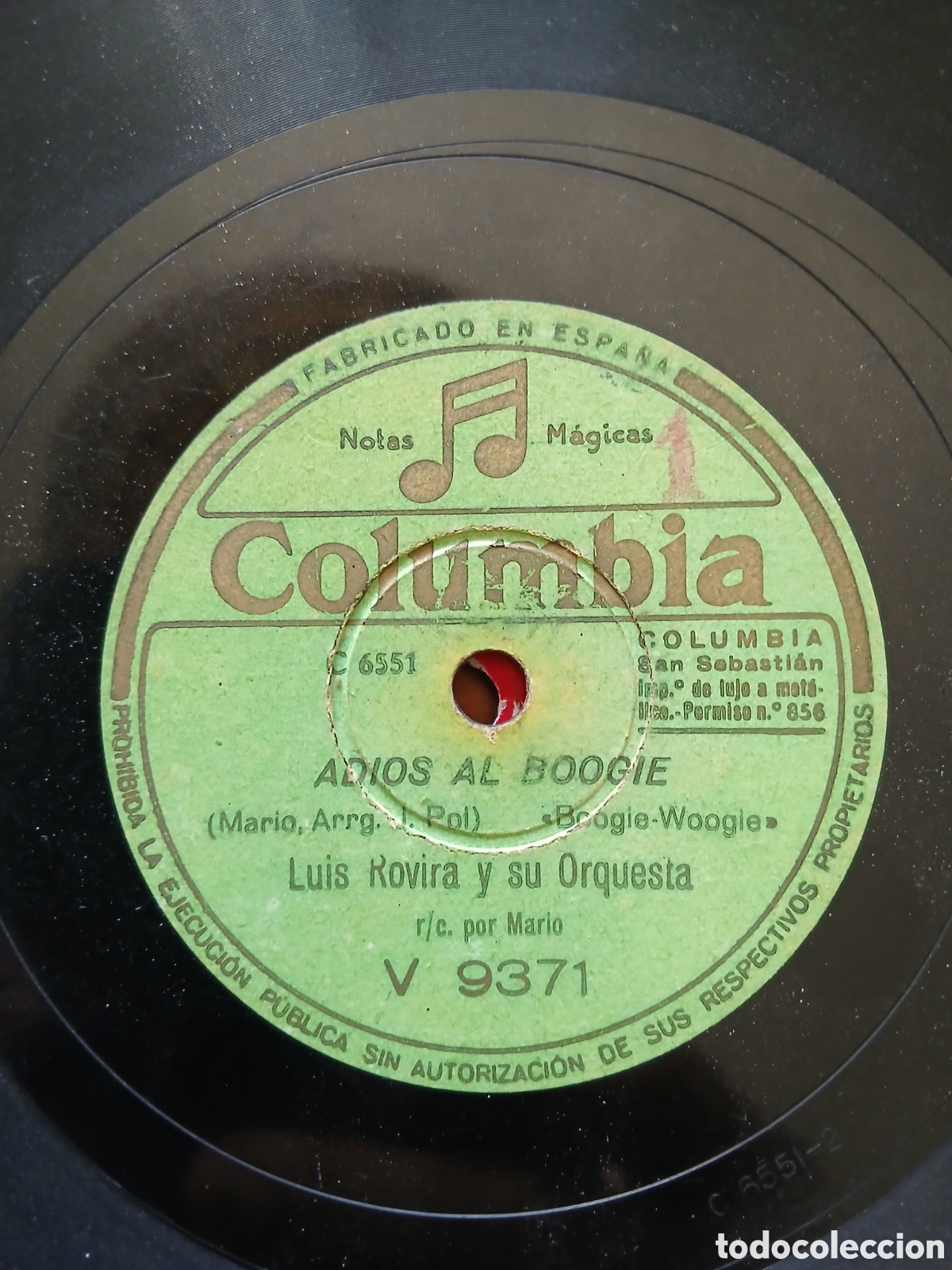 Discos de pizarra: Luis Rovira y su orquesta - Foto 3