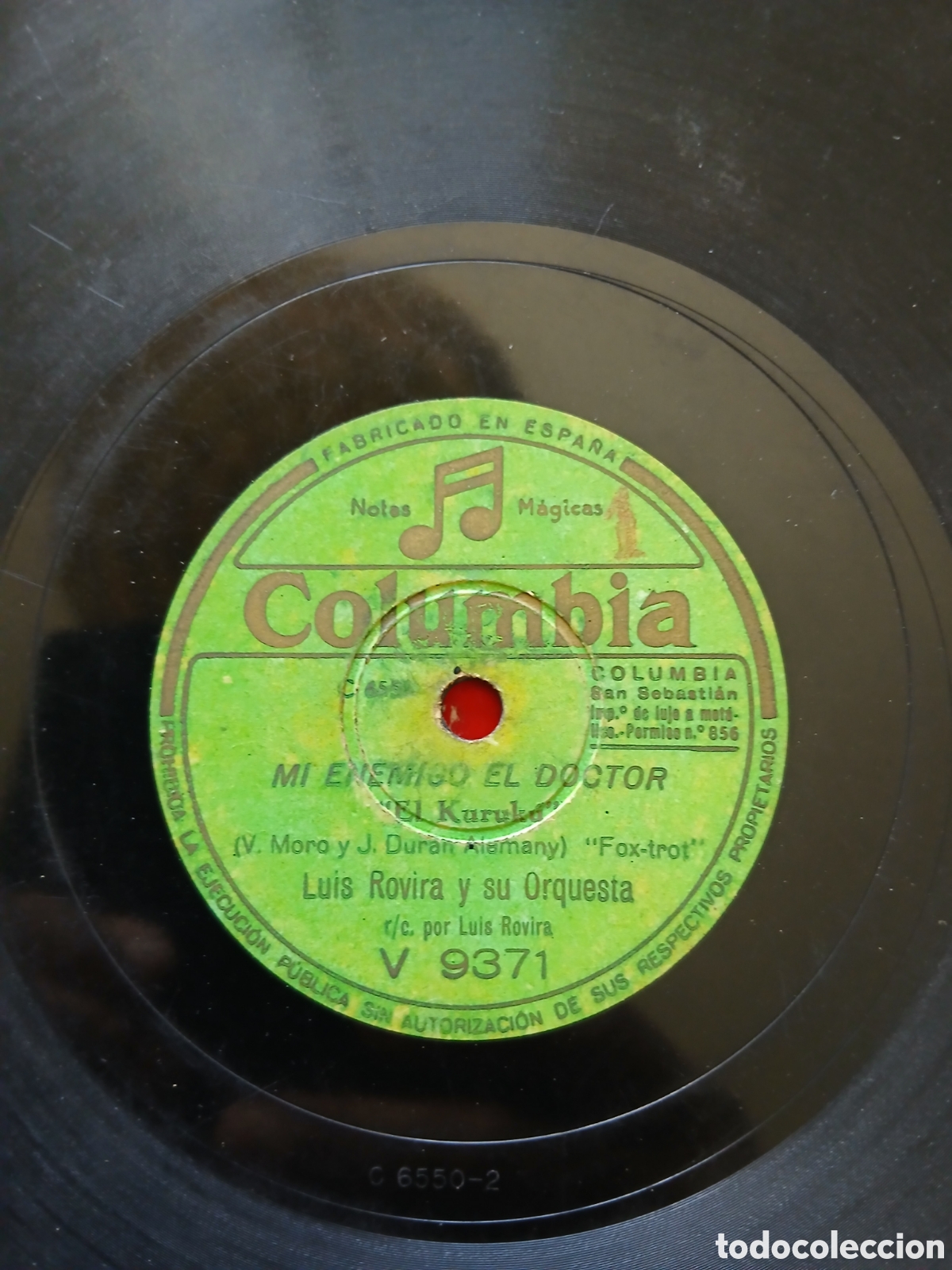 Discos de pizarra: Luis Rovira y su orquesta - Foto 1
