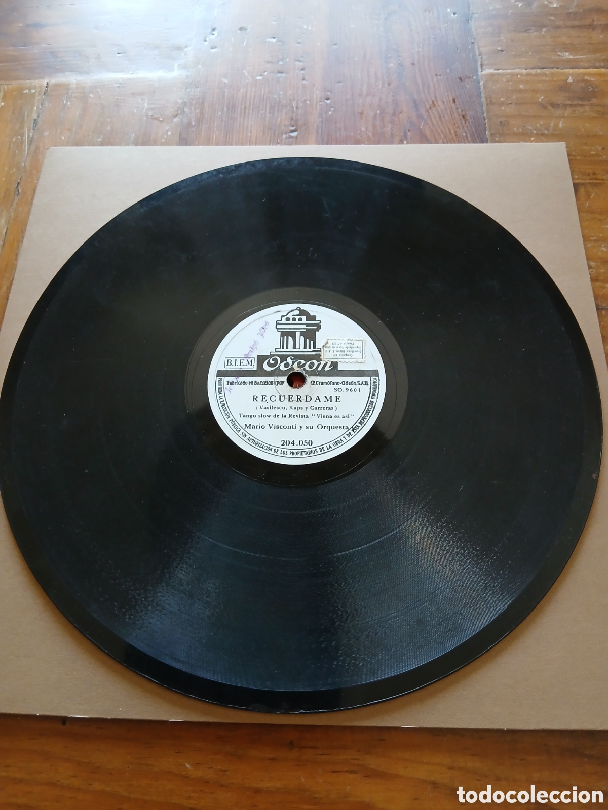 Discos de pizarra: Mario Visconti lote 2 discos - Foto 6