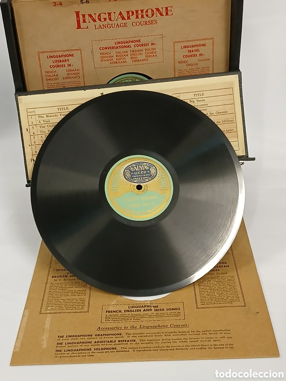 Discos de pizarra: DISCOS DE PIZARRA CURSO DE ITALIANO N&deg; II - Foto 3