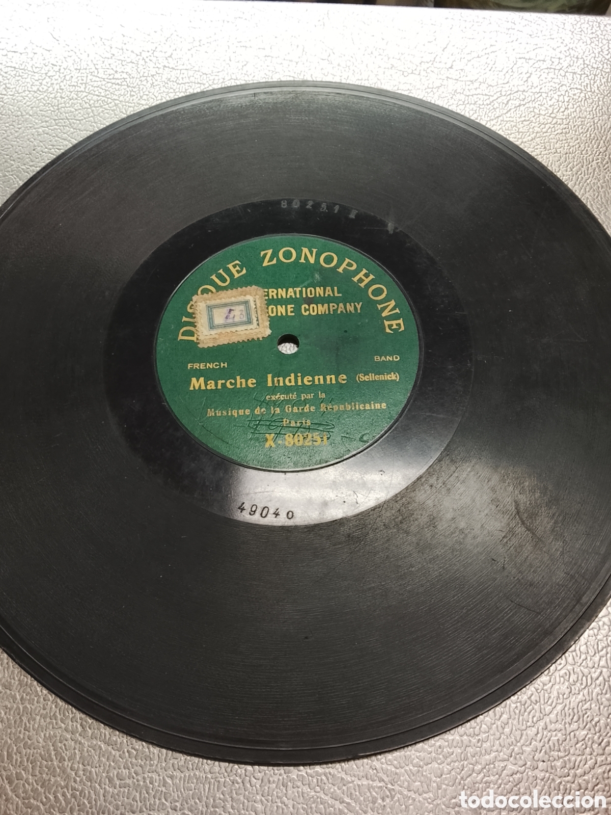 Discos de pizarra: Disco de pizarra marche indienne - Foto 2