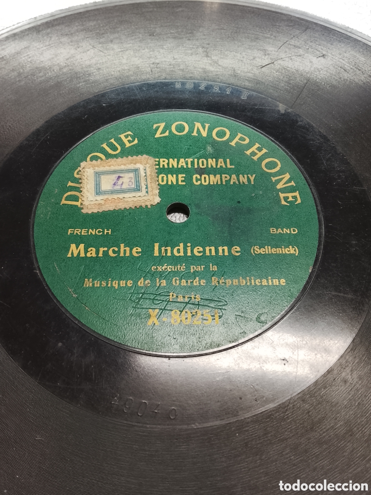 Discos de pizarra: Disco de pizarra marche indienne - Foto 1