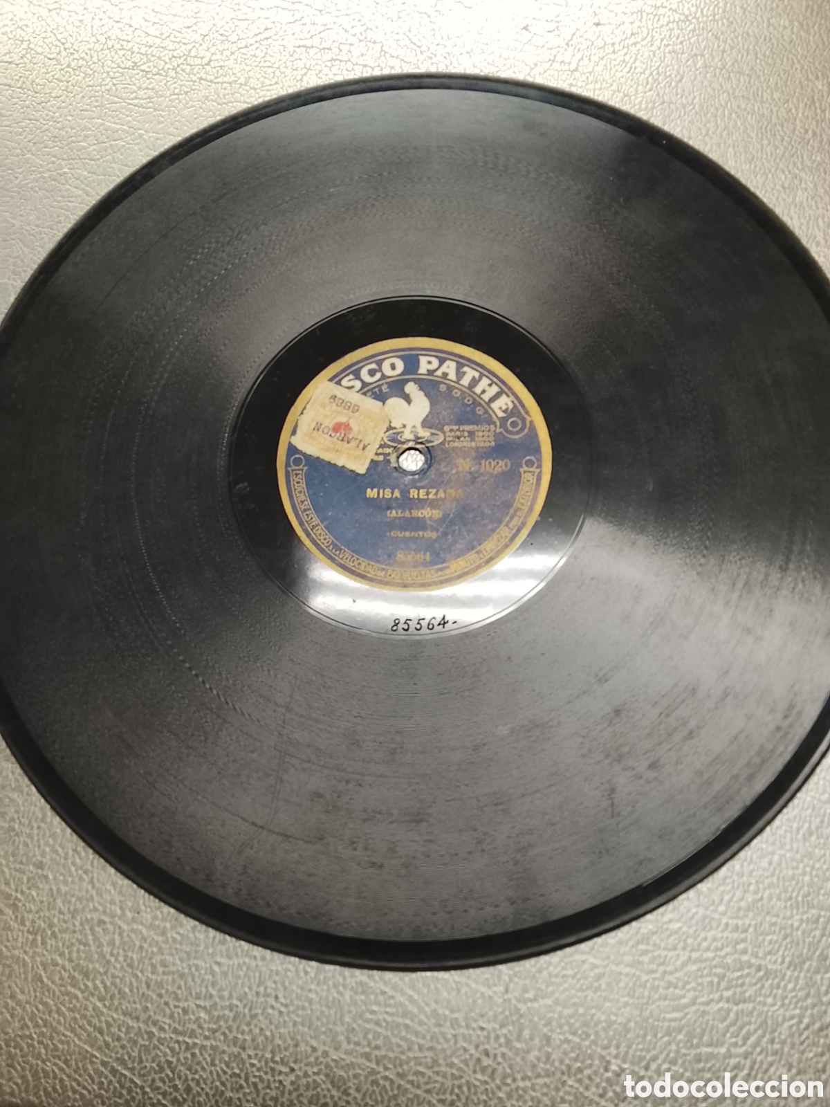 Discos de pizarra: Disco de pizarra la vieja, cuentos Alarc&oacute;n - Foto 4