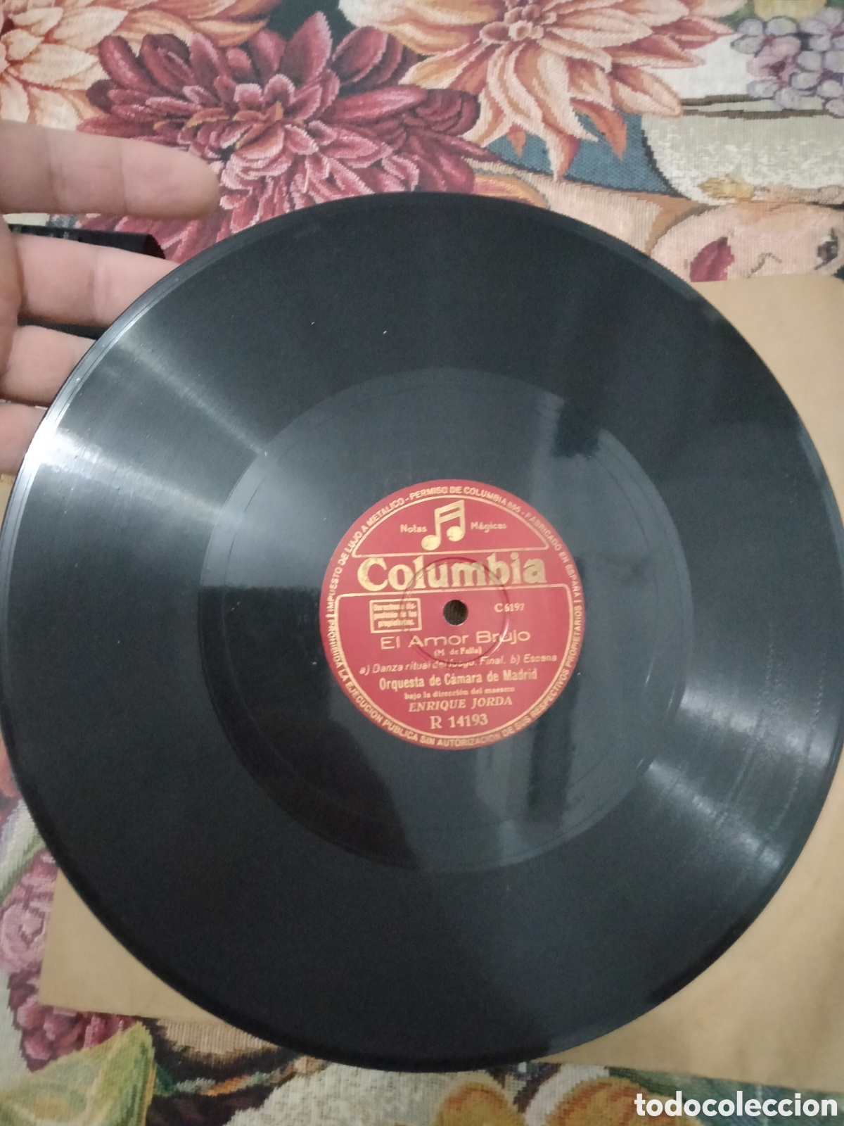 Discos de pizarra: 2 Discos Enrique Jorda El Amor Brujo - Foto 6