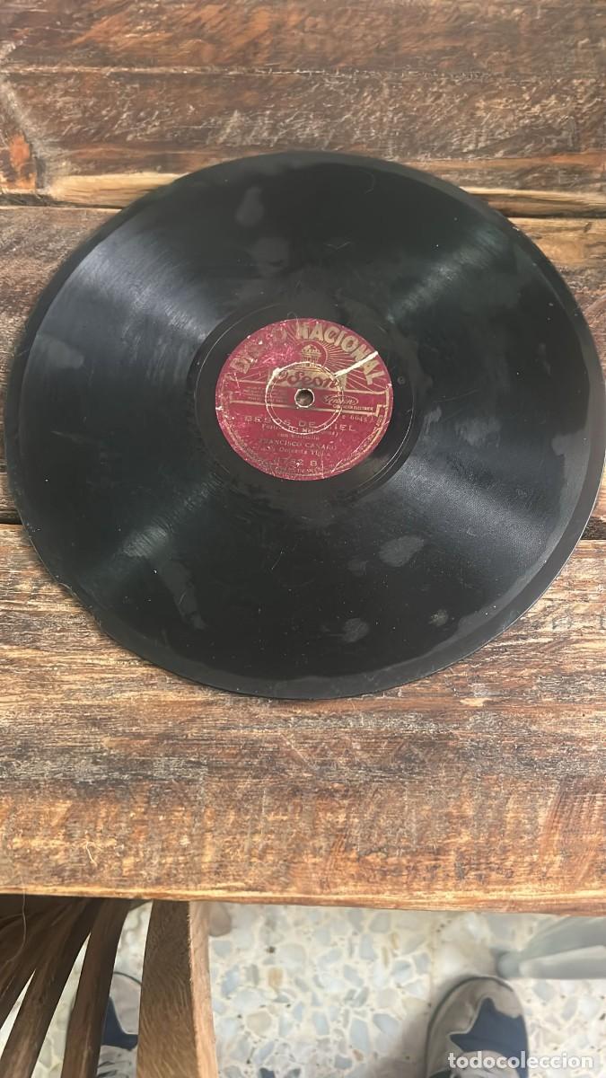 Discos de pizarra: DISCO DE PIZARRA ODEON FRANCISCO CANARO BESOS DE MIEL Y BURRERO - Foto 3