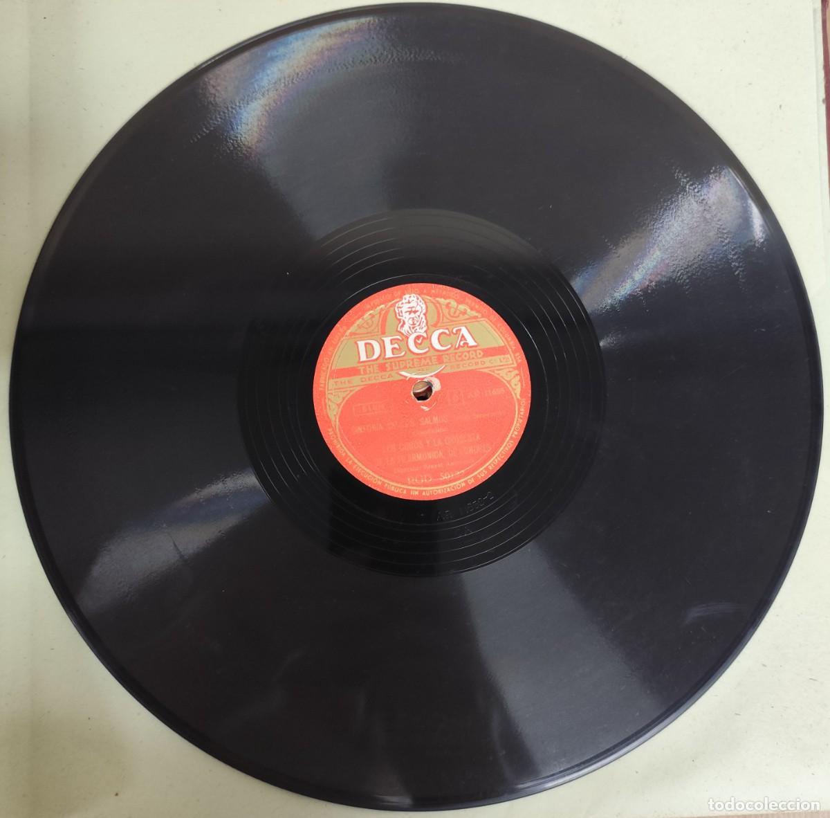 Discos de pizarra: DISCO DE PIZARRA - SINFON&Iacute;A DE LOS SALMOS 3 Y 4 - Foto 3