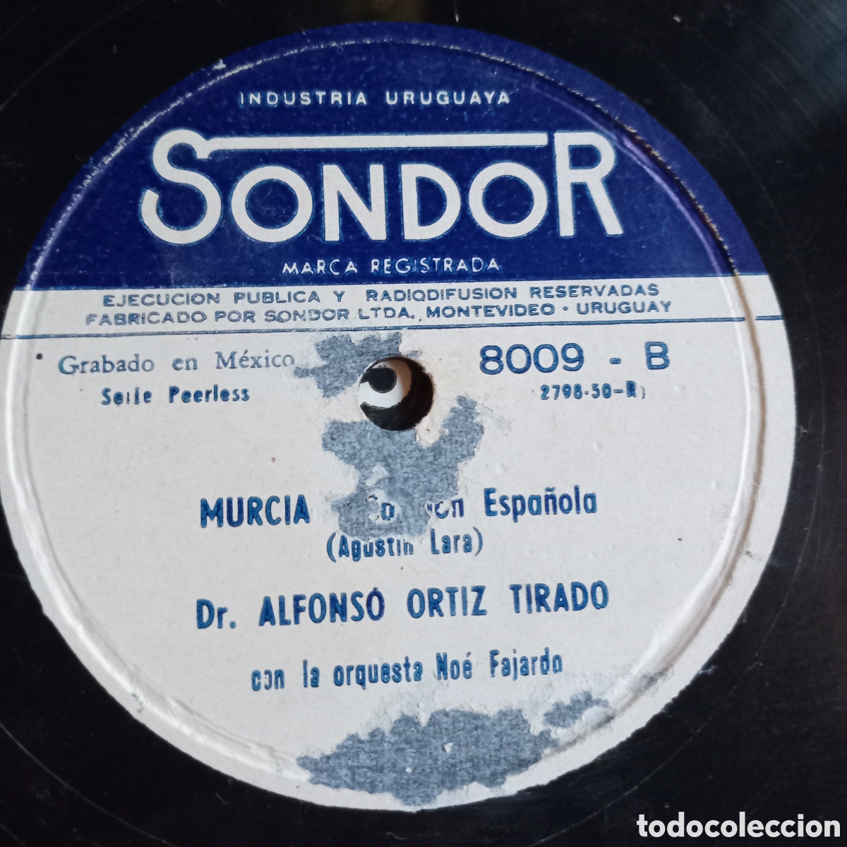 Discos de pizarra: MURCIA -CLAVEL SEVILLANA - Foto 1