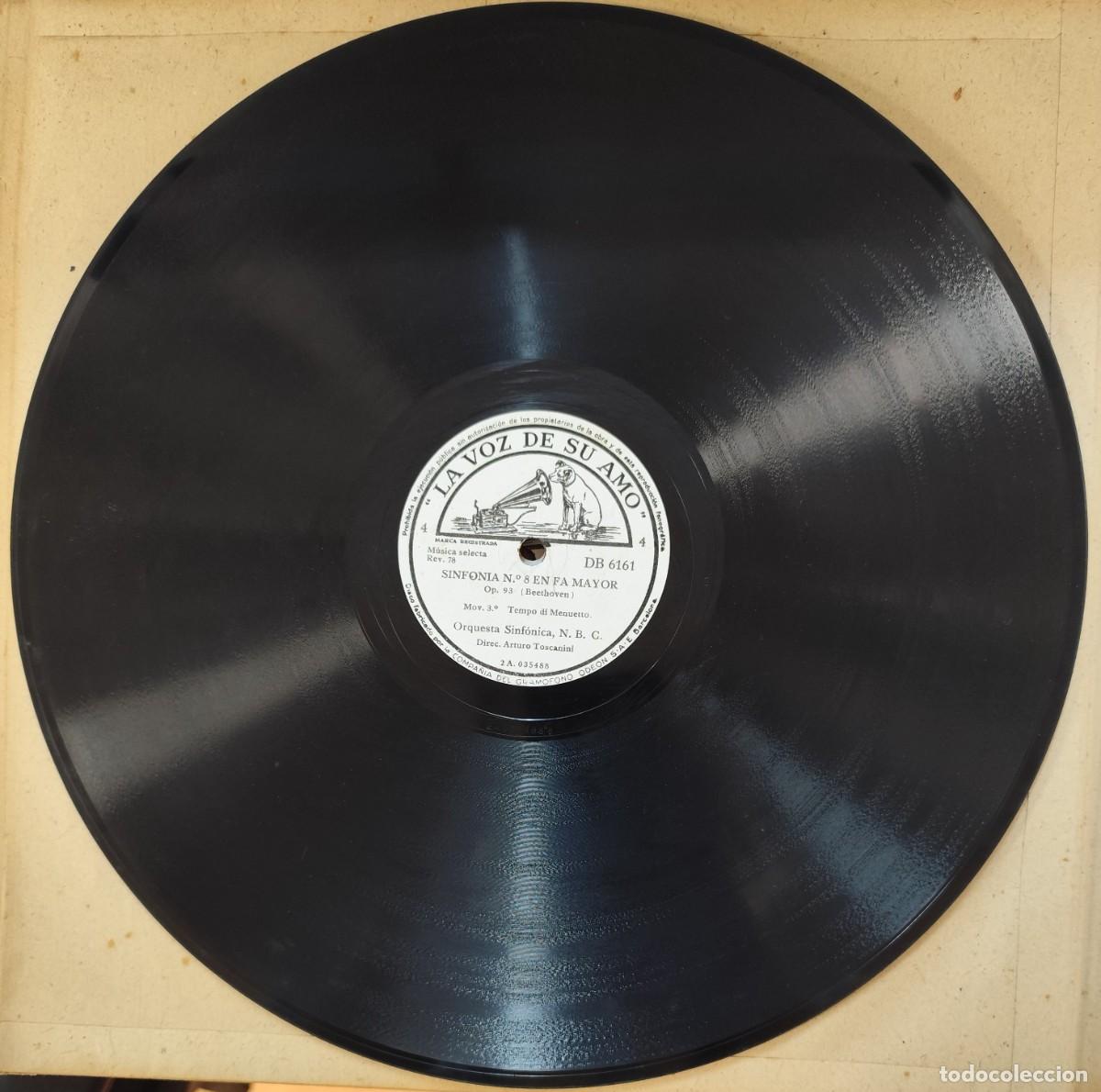 Discos de pizarra: Disco de pizarra Sinfon&iacute;a n&ordm; 8 en Fa mayor 3-4 - Foto 3