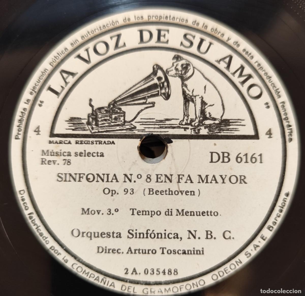 Discos de pizarra: Disco de pizarra Sinfon&iacute;a n&ordm; 8 en Fa mayor 3-4 - Foto 4