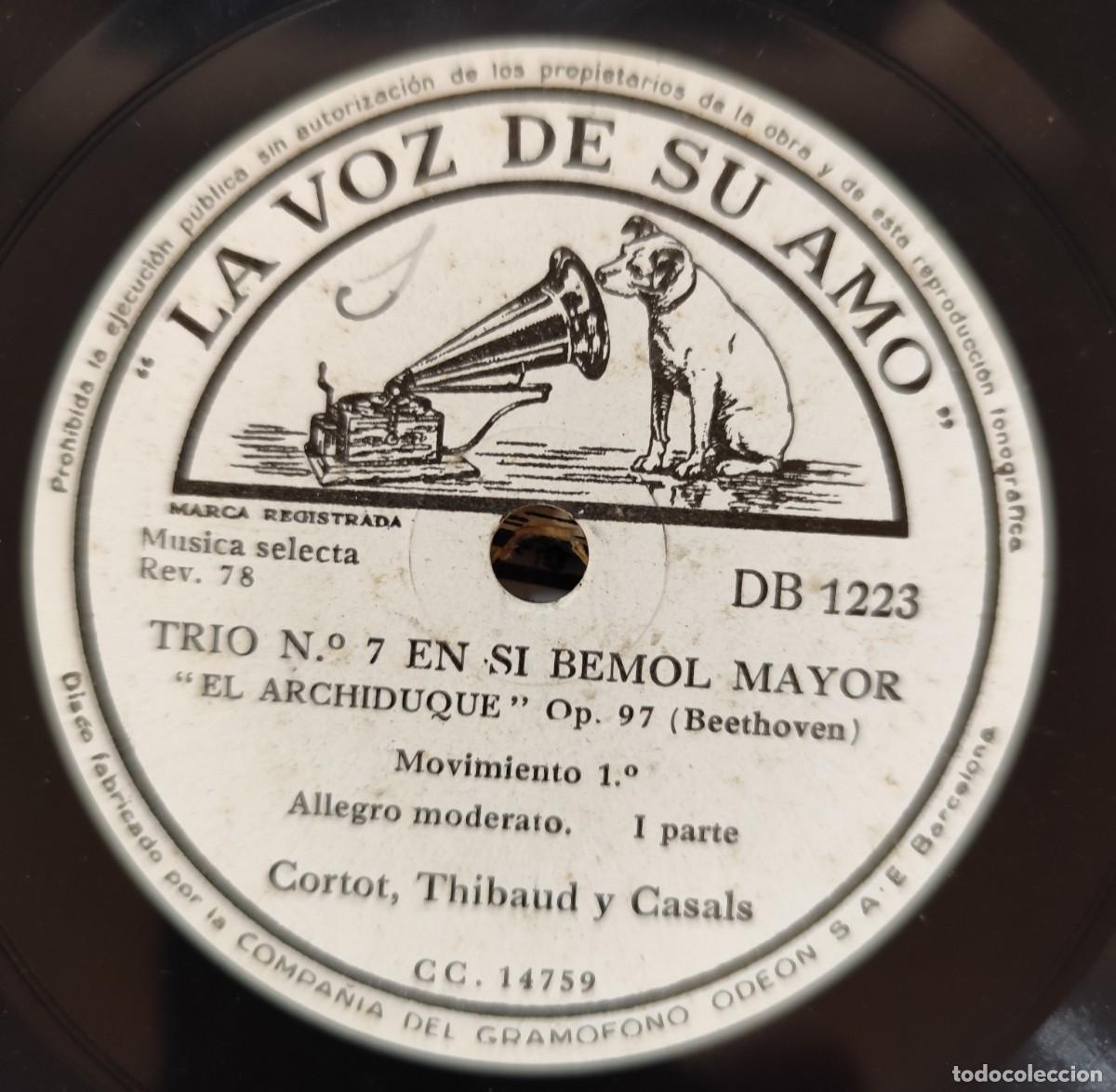 Discos de pizarra: Disco de pizarra Trio n&ordm; 7 en Si bemol mayor 1-2 - Foto 2